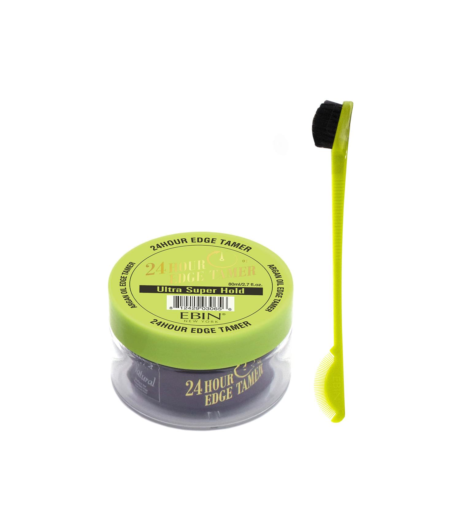 EBIN NEW YORK 24 Hour Edge Tamer Kit - 2.7oz No Flaking, No White Residue, Shine & Smooth Finish - Buy Online on SooperMarket.com