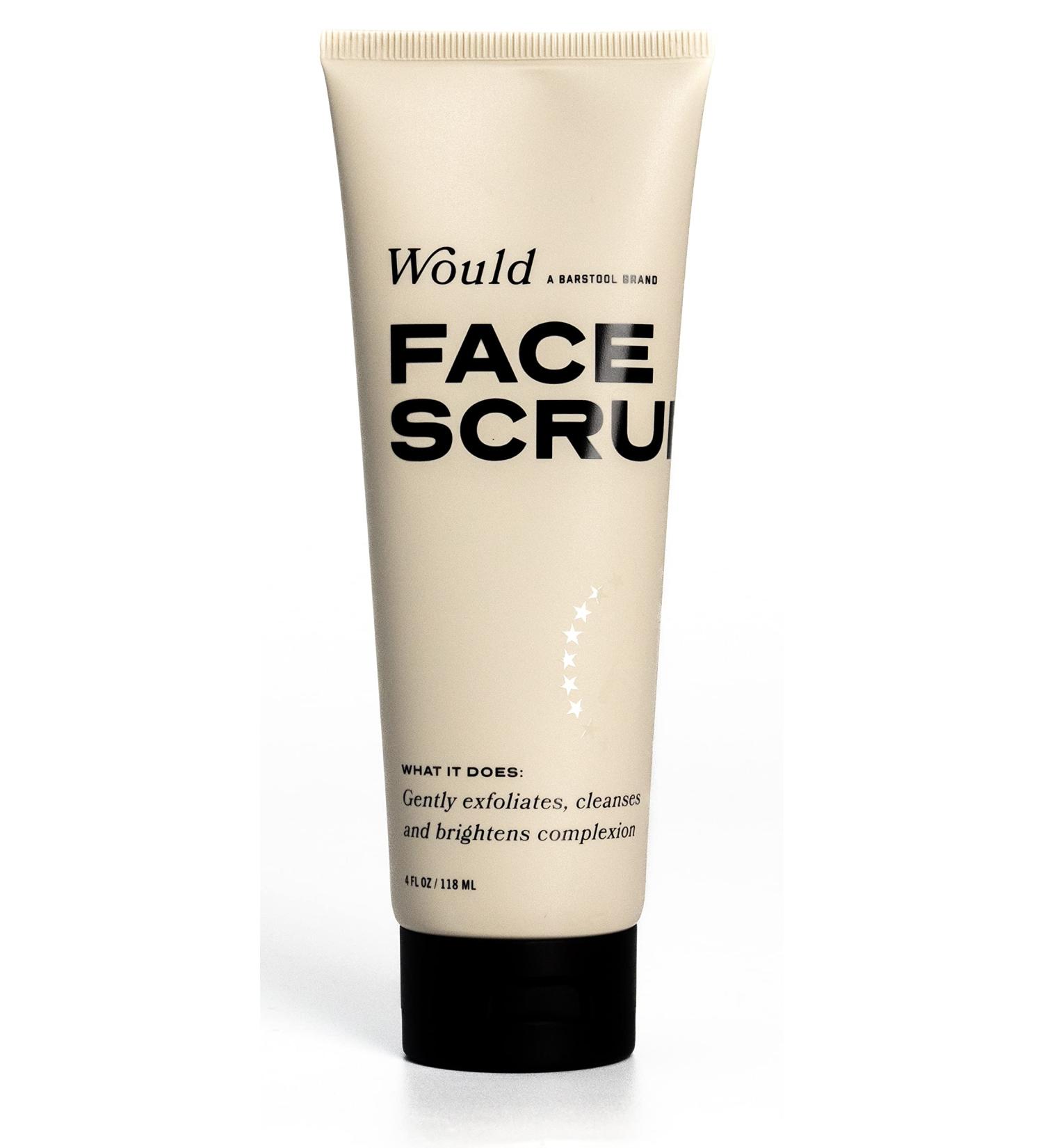 Exfoliating Face Scrub for Men - Barstool Sports | Moisturizing Softens Skin & Reduces Breakouts - 4 fl. oz - Buy Online on SooperMarket.com