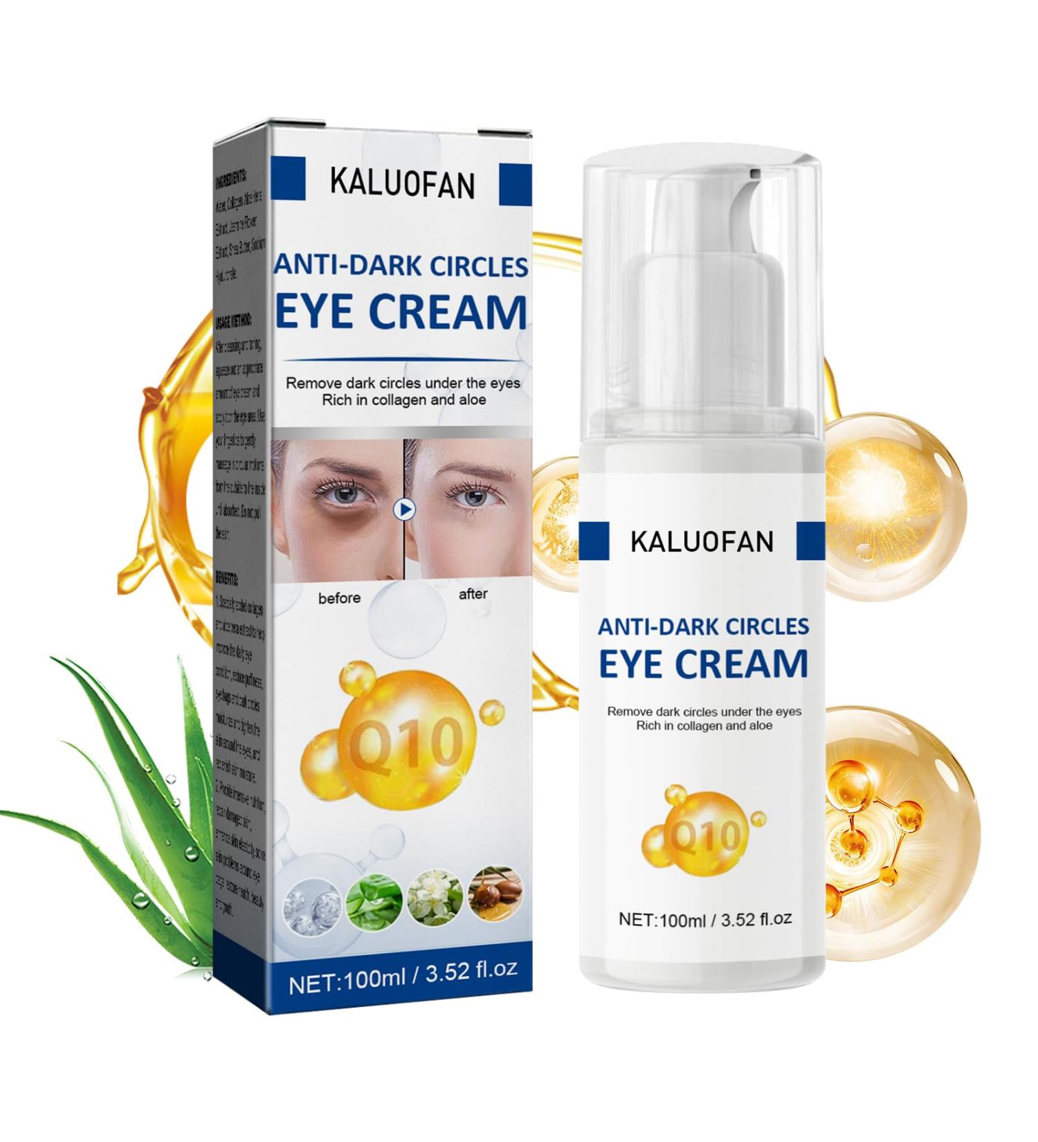 Jasmine ointment for dark circles Kaluofan Jasmine ointment Plus jasmine ointment for dark circles slip-on eyelids eye cream against wrinkles and dark circles - Buy Online on SooperMarket.com