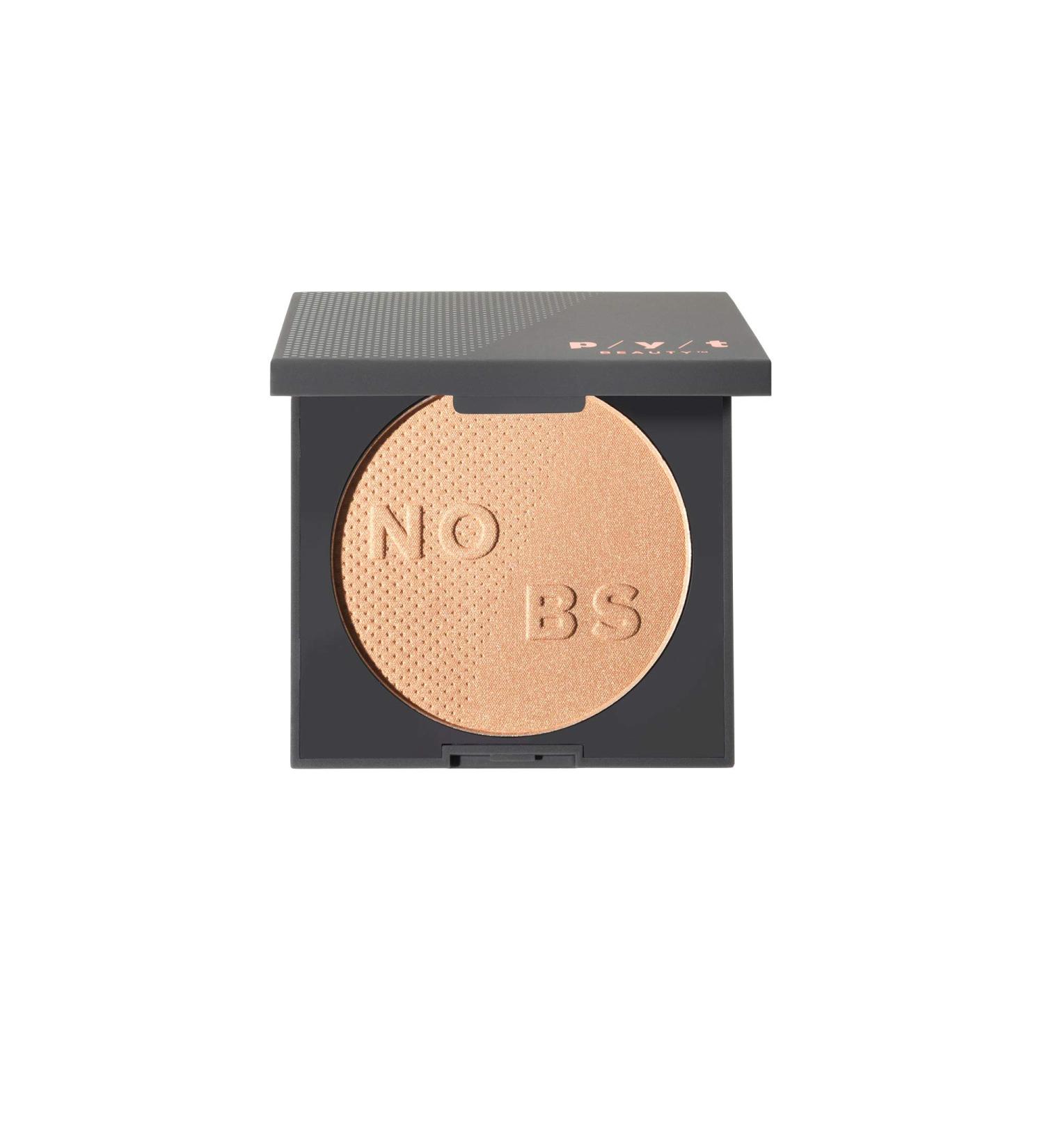 PYT Beauty Radiant Powder Highlighter - Front Row Champagne | Vegan, Hypoallergenic, Cruelty-Free - 1 Count - Buy Online on SooperMarket.com