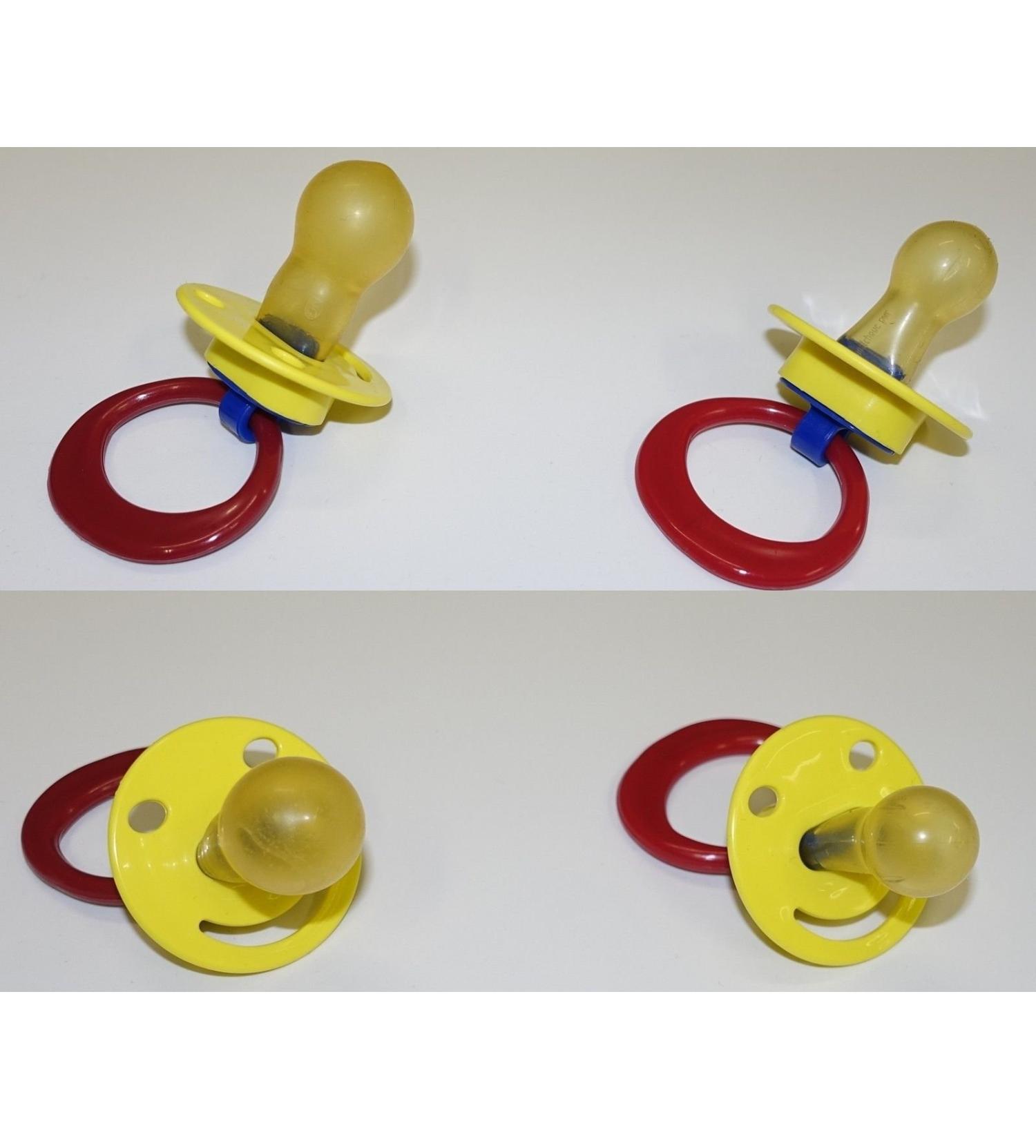 Sunnybaby Cherry Latex Pacifier for Boys - Small 0-6 Months | Pack of 10 | International Shipping Available - Buy Online on SooperMarket.com