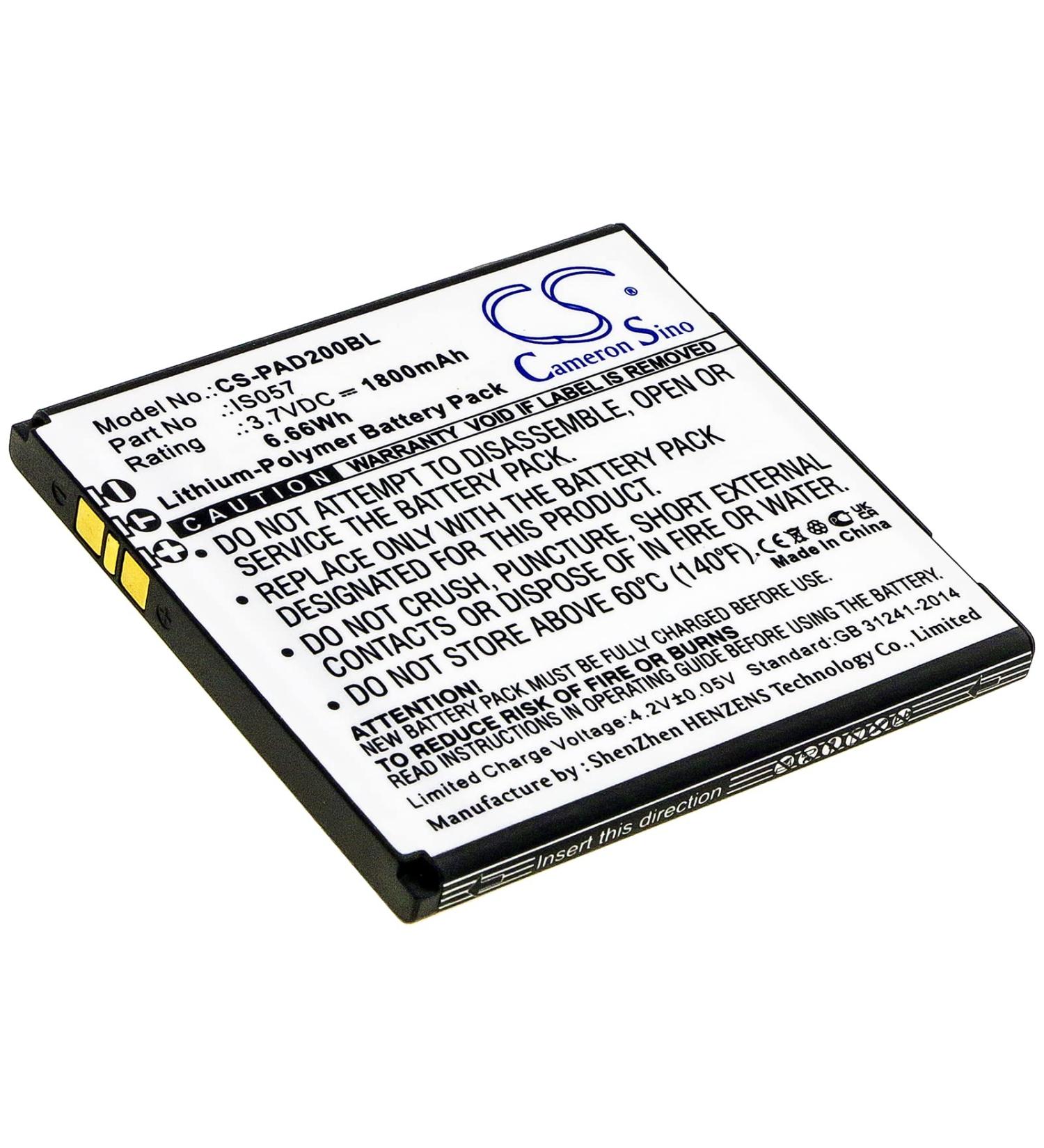 Buy IS057 1800mAh Battery for myPOS D200 IS275 D200T - High Performance 3.7V Replacement Battery - Buy Online on SooperMarket.com
