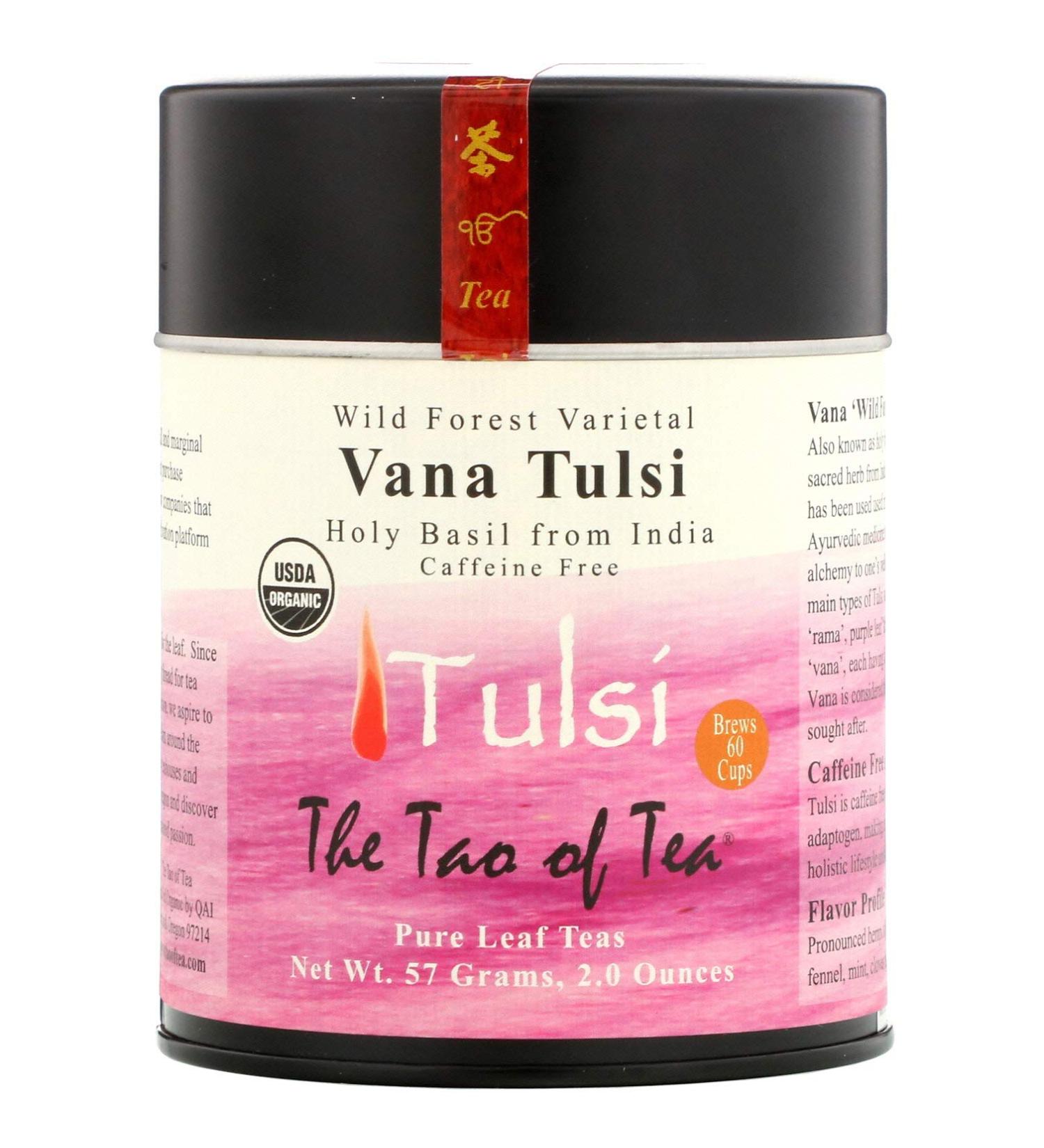 The Tao of Tea Wild Forest Varietal Vana Tulsi Caffeine Free 2.0 oz (57 g)