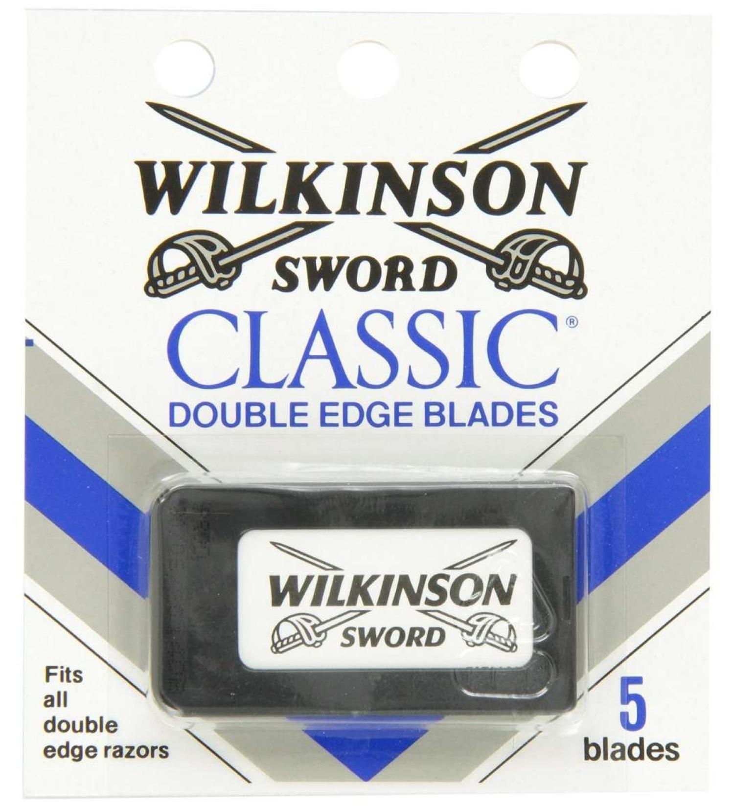 Schick Wilkinson Sword Classic Double Edge Razors - 10 Blades-Made in Germany