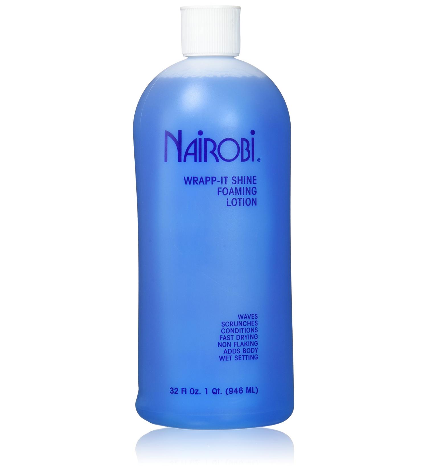 Nairobi Wrapp-It Shine Foaming Lotion 32oz - Clean Scent - 1 Pack - Buy Online on SooperMarket.com