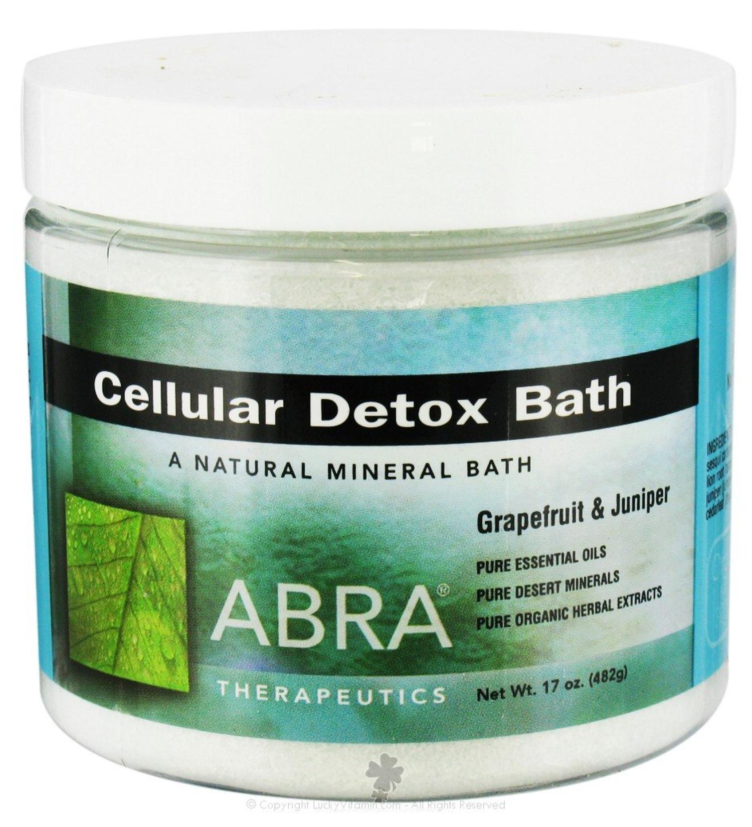 ABRA THERAPEUTICS - Cellular Detox Bath 17 OZ 2