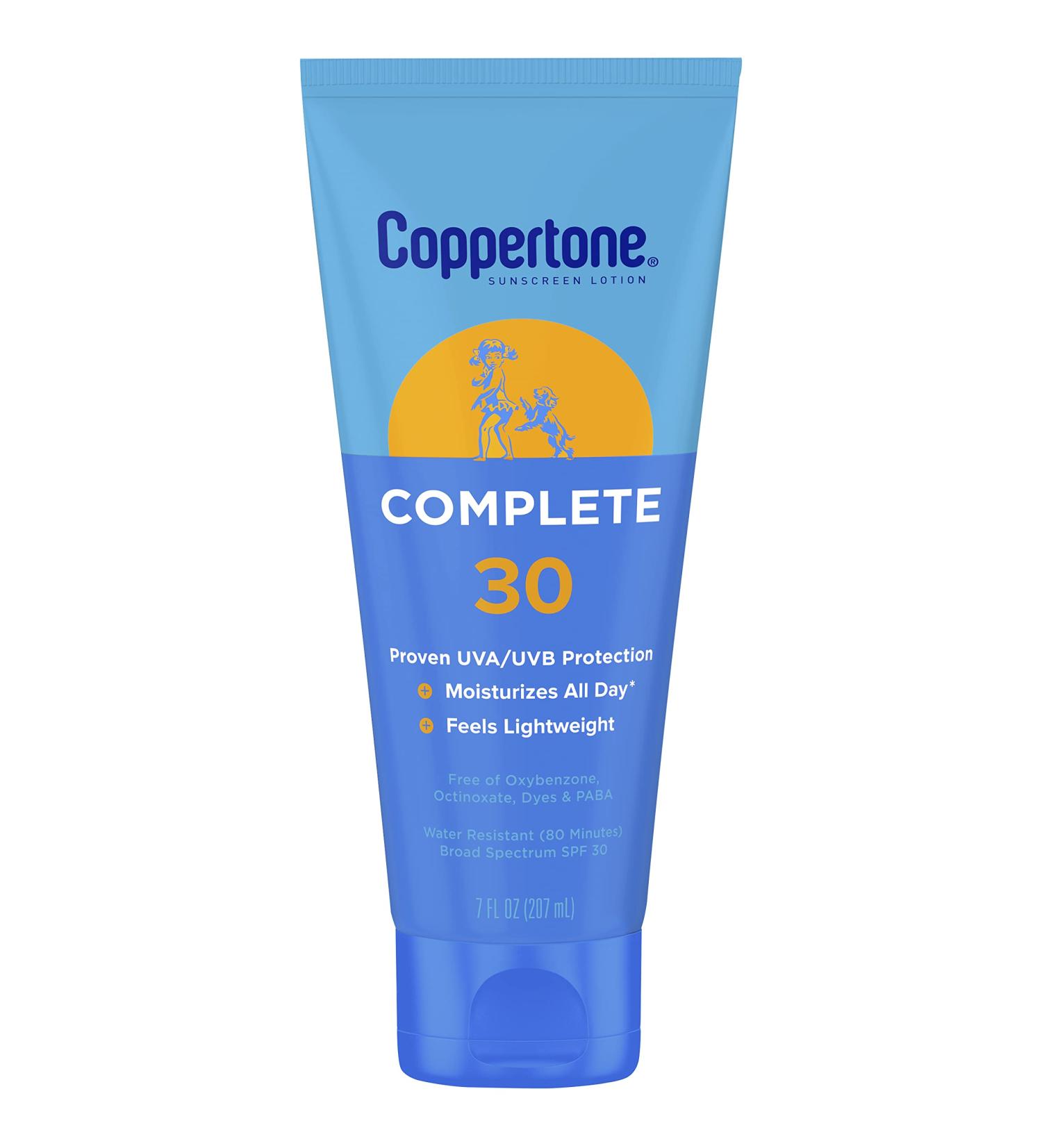 Coppertone Complete SPF 30 Lightweight Moisturizing Sunscreen 7 fl oz Tube - Buy Online on SooperMarket.com