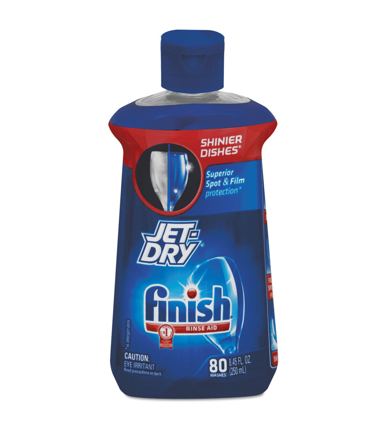 Finish Jet-Dry Rinse Aid, Dishwasher Rinse & Drying Agent, 8.45 oz Original 8.45 Ounce