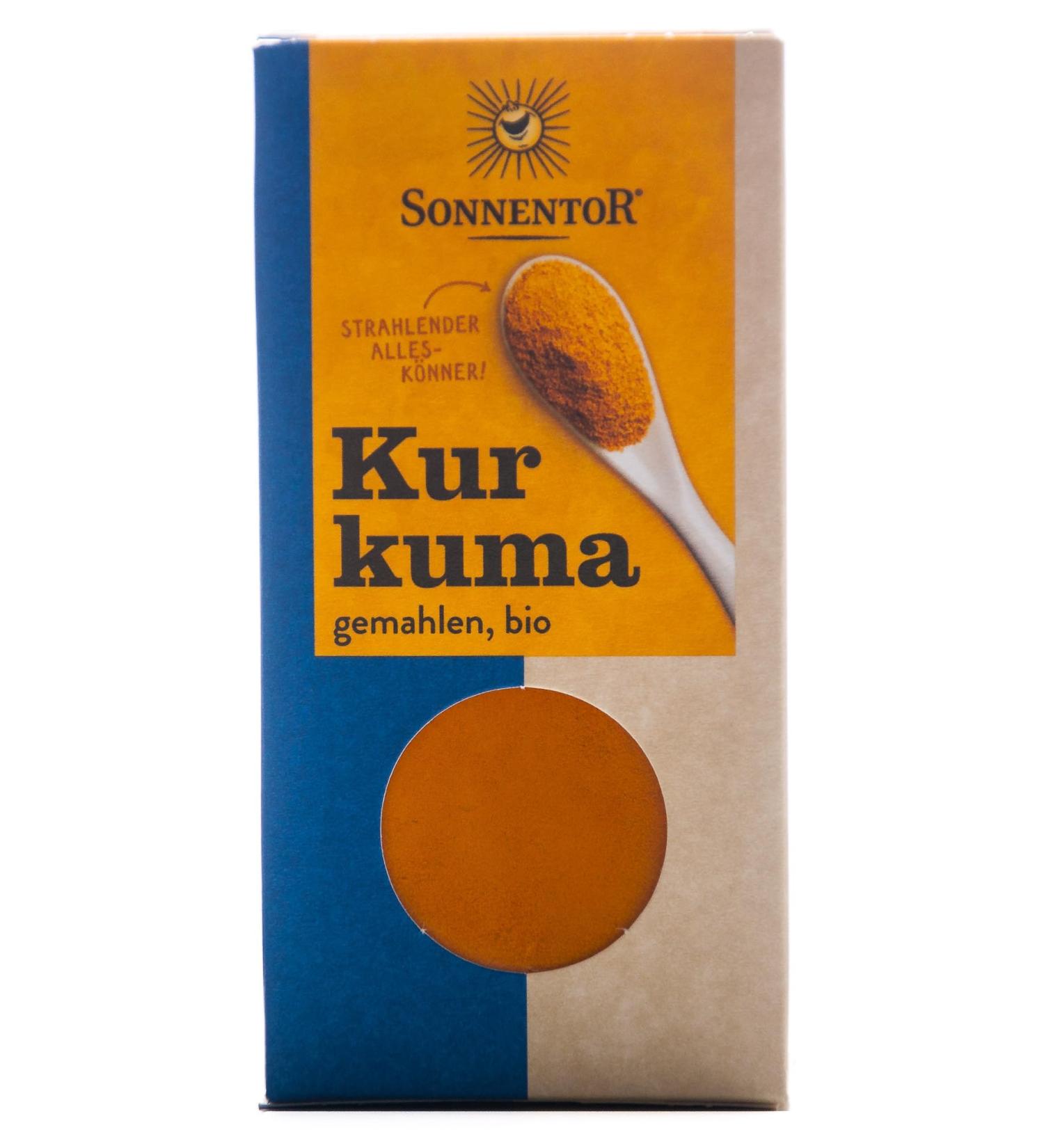 Buy Sonnentor Organic Ground Turmeric 40g - Premium Spice for Health & Flavor | International Shipping Available - Buy Online on SooperMarket.com