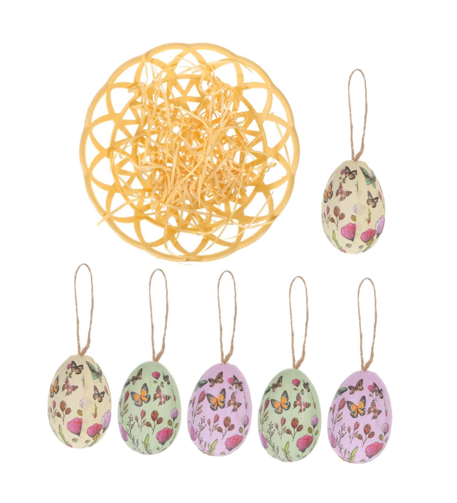 ABOOFAN 1 Set Easter Egg Decorations Festival Home Decor Easter Egg Decors Easter Accessory Ornaments Eggs Picture 3 15.00X15.00X3.00CM - Buy Online on SooperMarket.com