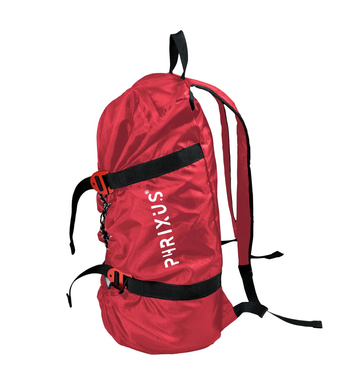 PHRIXUS Waterproof Rock Climbing Rope Bag - Large Capacity 500D Storage Backpack for Hiking & Trekking - Red - Buy Online on SooperMarket.com