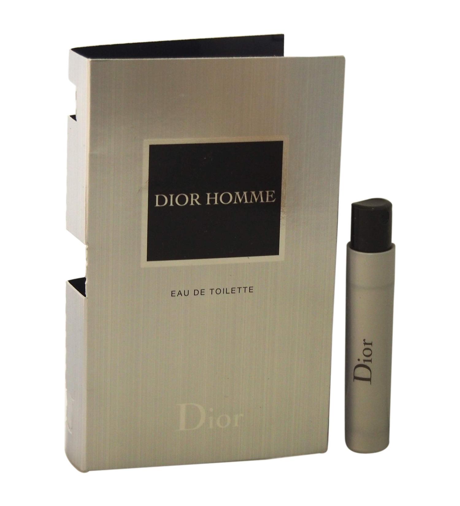 Dior Christian Dior Homme Eau de Toilette Spray for Men Vial Mini 0.03 Ounce Floral Lavender 0.03 Ounce (Pack of 1)