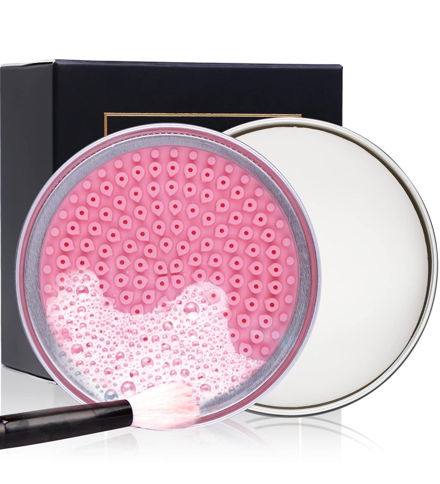 Ducare Makeup Brush Clean Set - Solid Soap Cleanser for Blenders and Brushes | Coconut Oil Formula | Travel-Friendly | Daily Cosmetic Tool Cleaner - Buy Online on SooperMarket.com