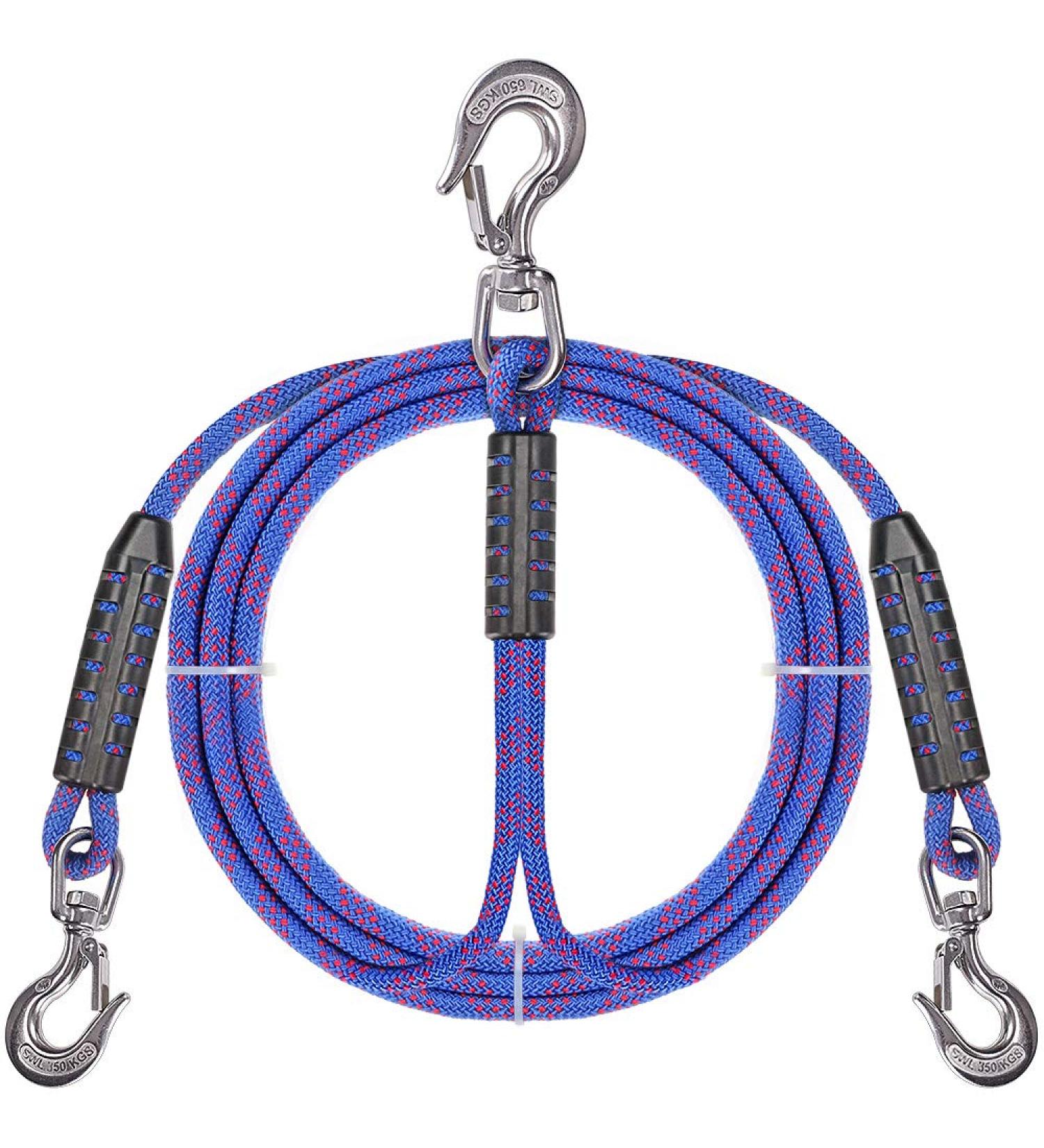24 ft Heavy Duty Boat Tow Harness with 3 Stainless Steel Hooks by SELEWARE - Buy Online on SooperMarket.com
