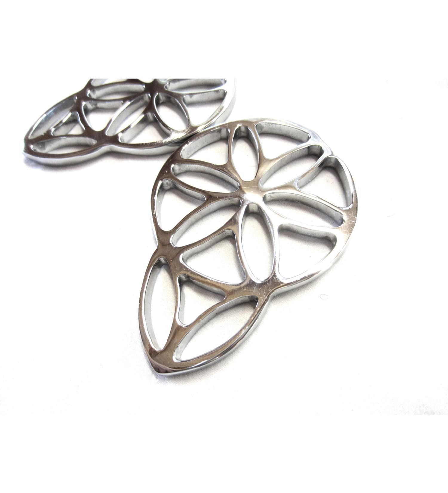Buy PS Flower Bridle - Lily Hackamore - Bitless Bridle in Silver | Shop Stylish & Comfortable Horse Gear Internationally - Buy Online on SooperMarket.com