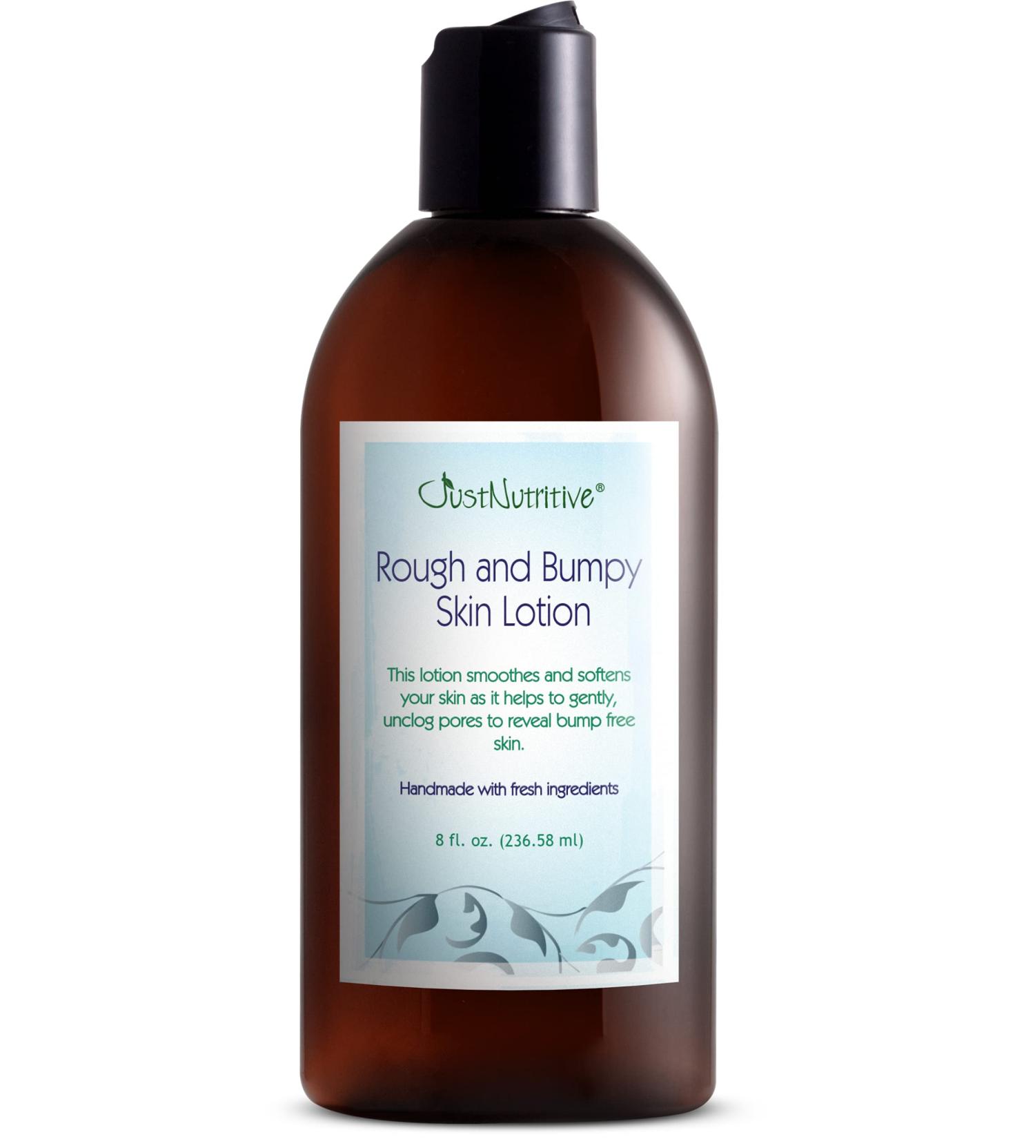 Just Nutritive Rough and Bumpy Skin Lotion - Smoothing Body Lotion for Dry, Rough Patches, Keratosis Pilaris - 8 Oz - Buy Online on SooperMarket.com