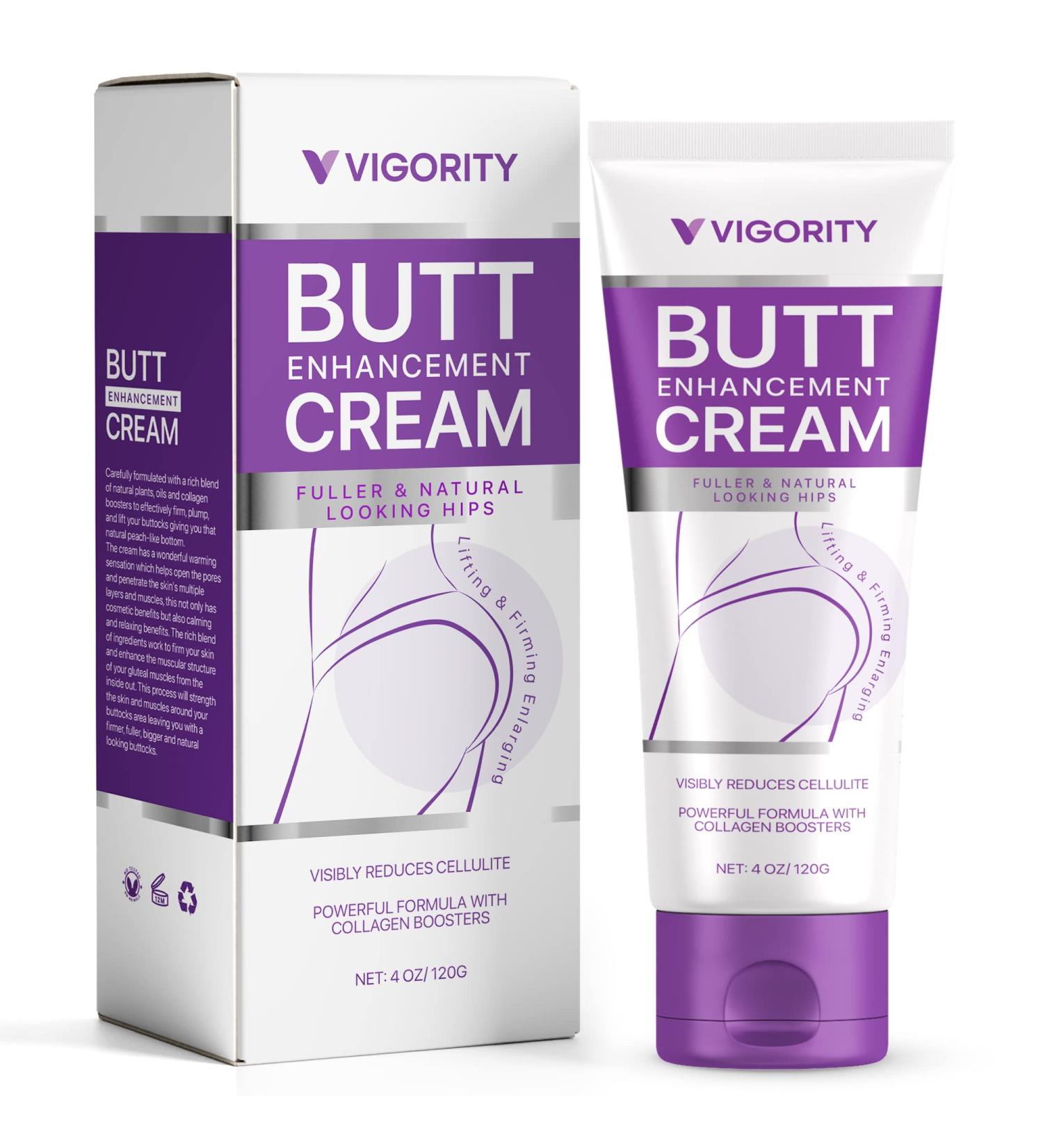 Butt Enhancement Cream | Hip Lift & Firming Lotion for Bigger, More Elastic Buttocks | Moisturizing & Gentle Formula | 4oz (Pack of 1) - Buy Online on SooperMarket.com