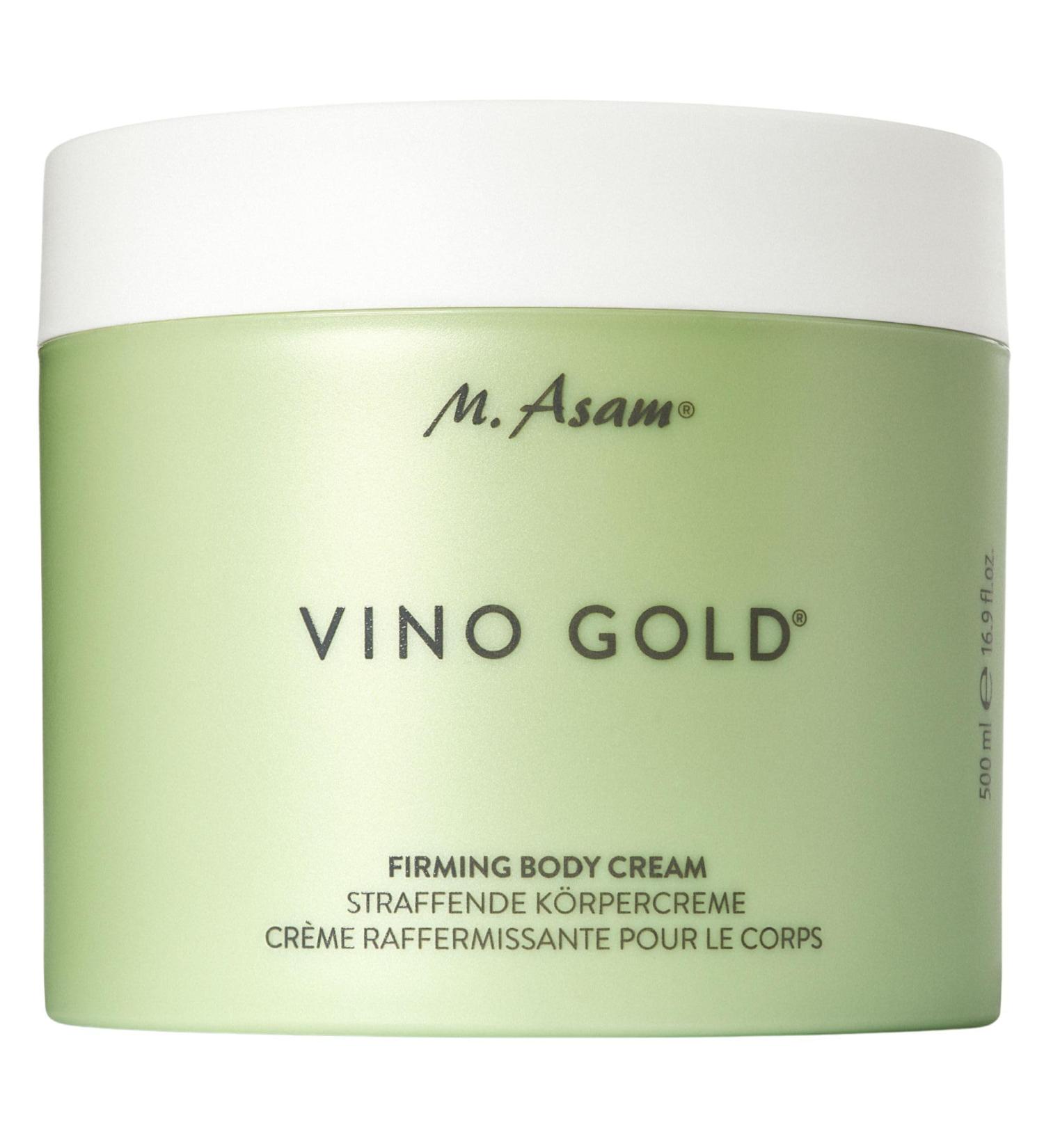 M. Asam Vino Gold Punish Body Cream 500ml - Anti-Aging Vegan Skin Care with Aloe Vera Caffeine & Vitamins E&B3 for Smooth Resilient Skin - Buy Online on SooperMarket.com
