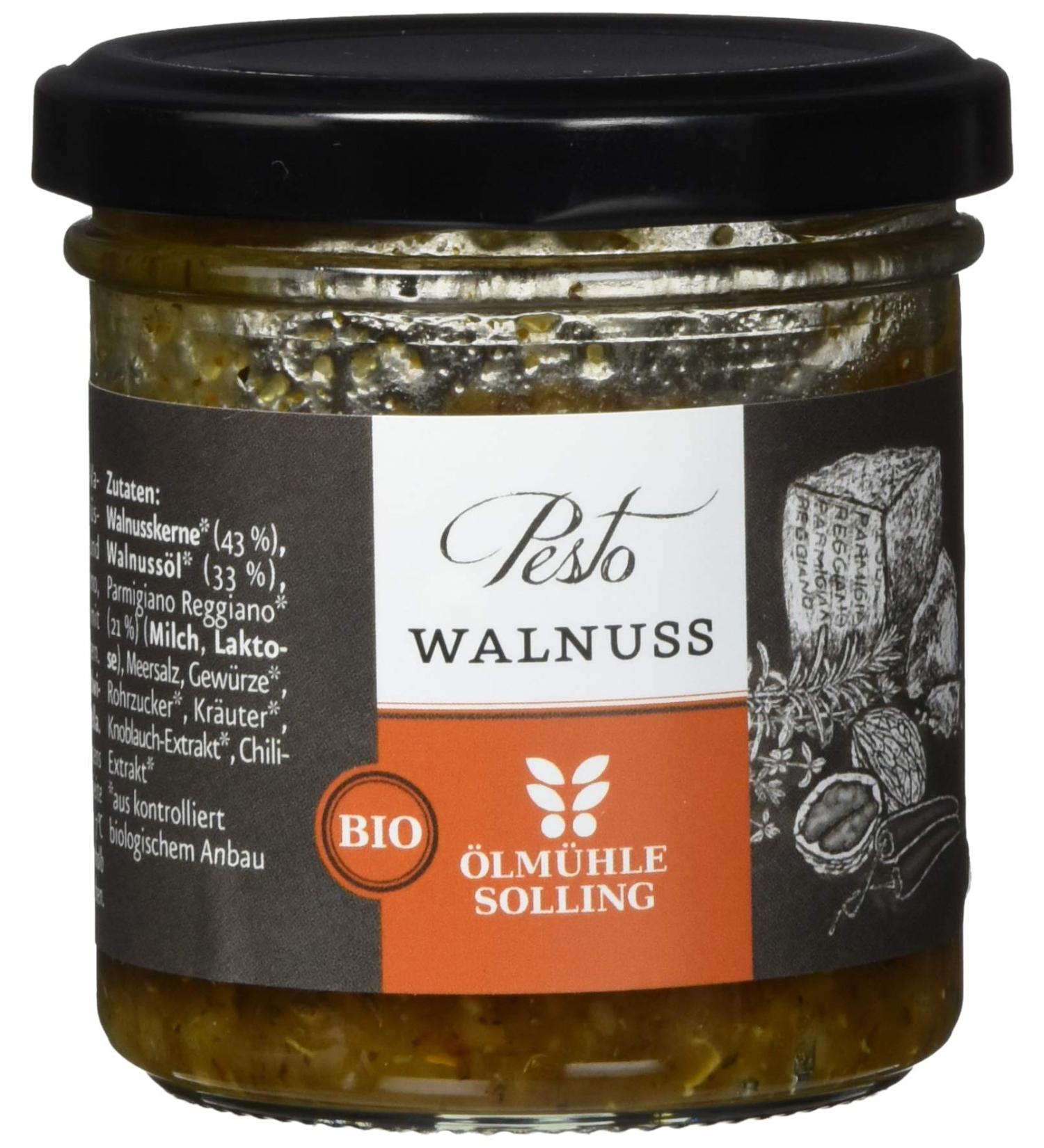  lm hle Solling Organic Walnut Pesto - Premium 110g | International Shipping Available - Buy Online on SooperMarket.com