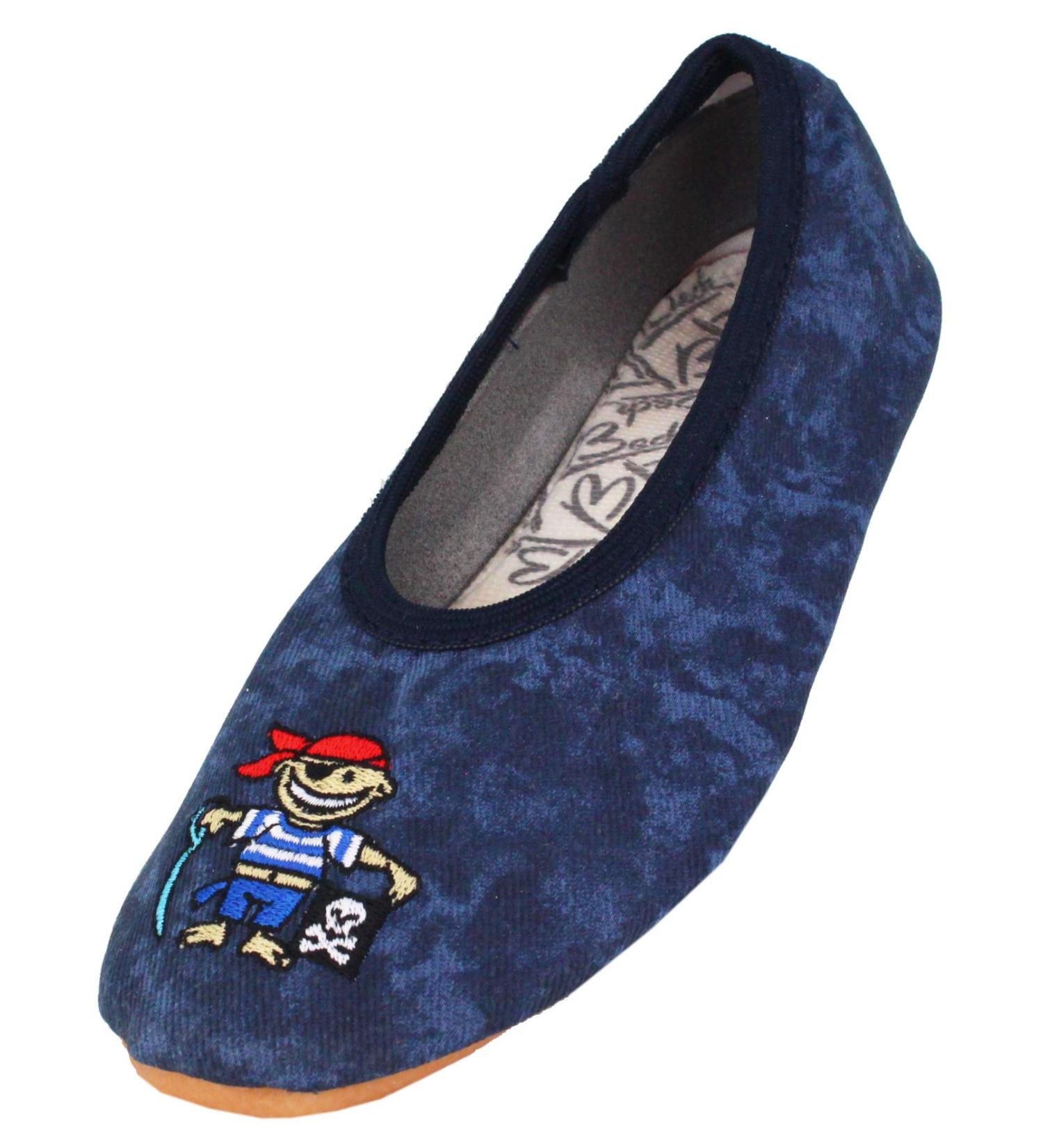 Beck Boys Pirate Gymnastics Shoes - Blue - Size 26 EU | International Shipping Available - Buy Online on SooperMarket.com