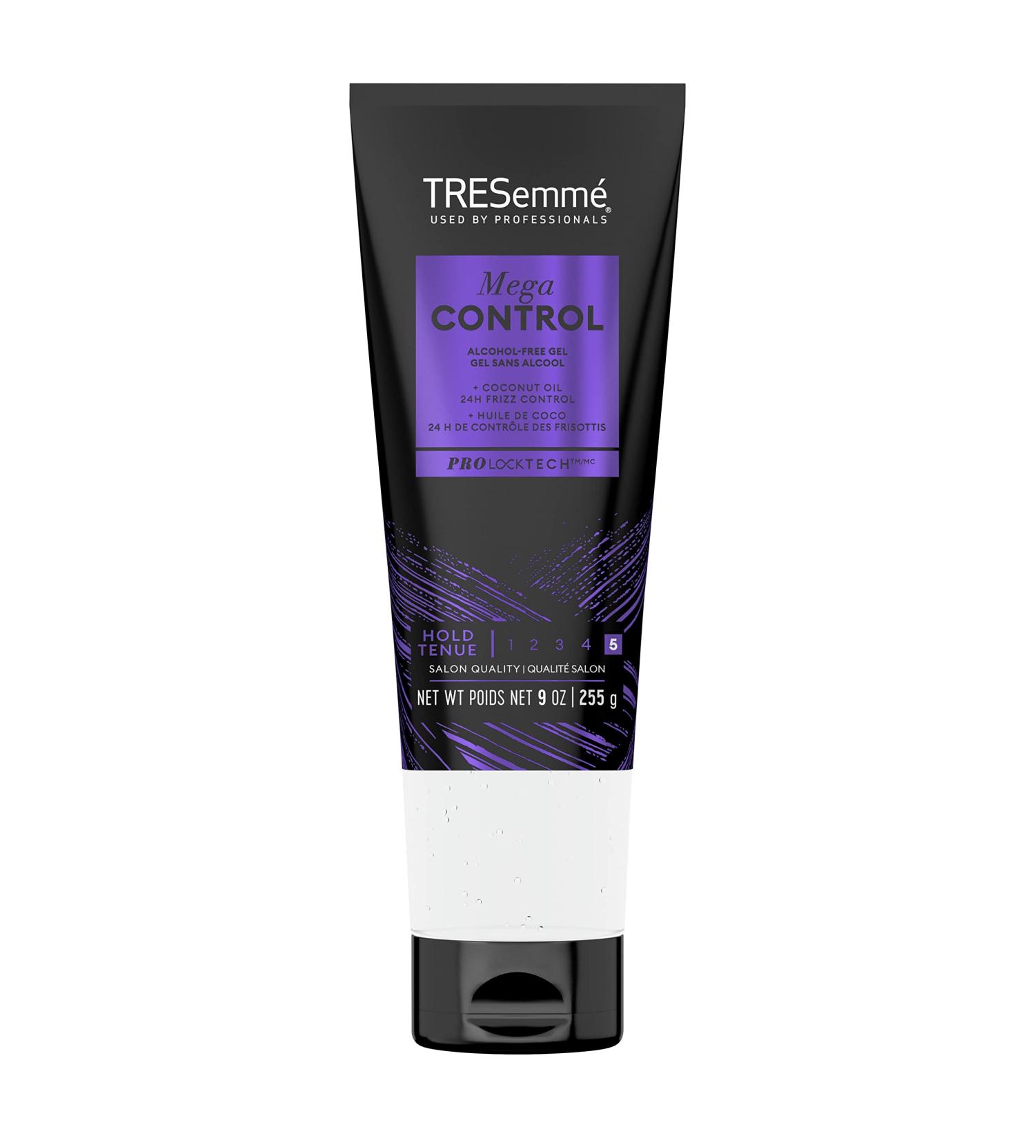 TRESemm Mega Control Alcohol-Free Hair Gel for Frizz Control with Coconut Oil 9 oz Mega Sculpting 9 Ounce (Pack of 1) - Buy Online on SooperMarket.com