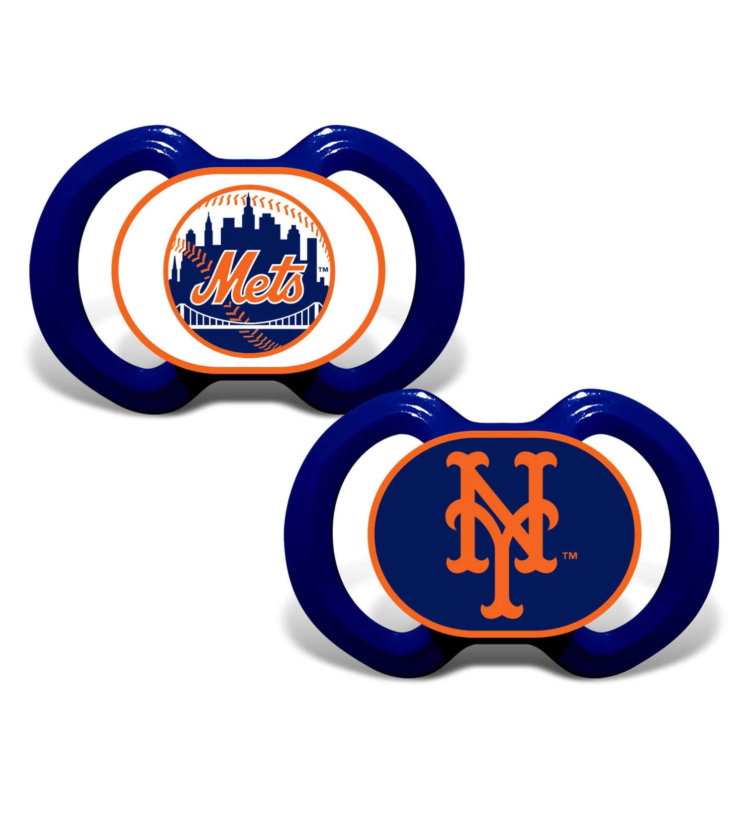 MasterPieces NYM2000: New York Mets Pacifier 2-Pack