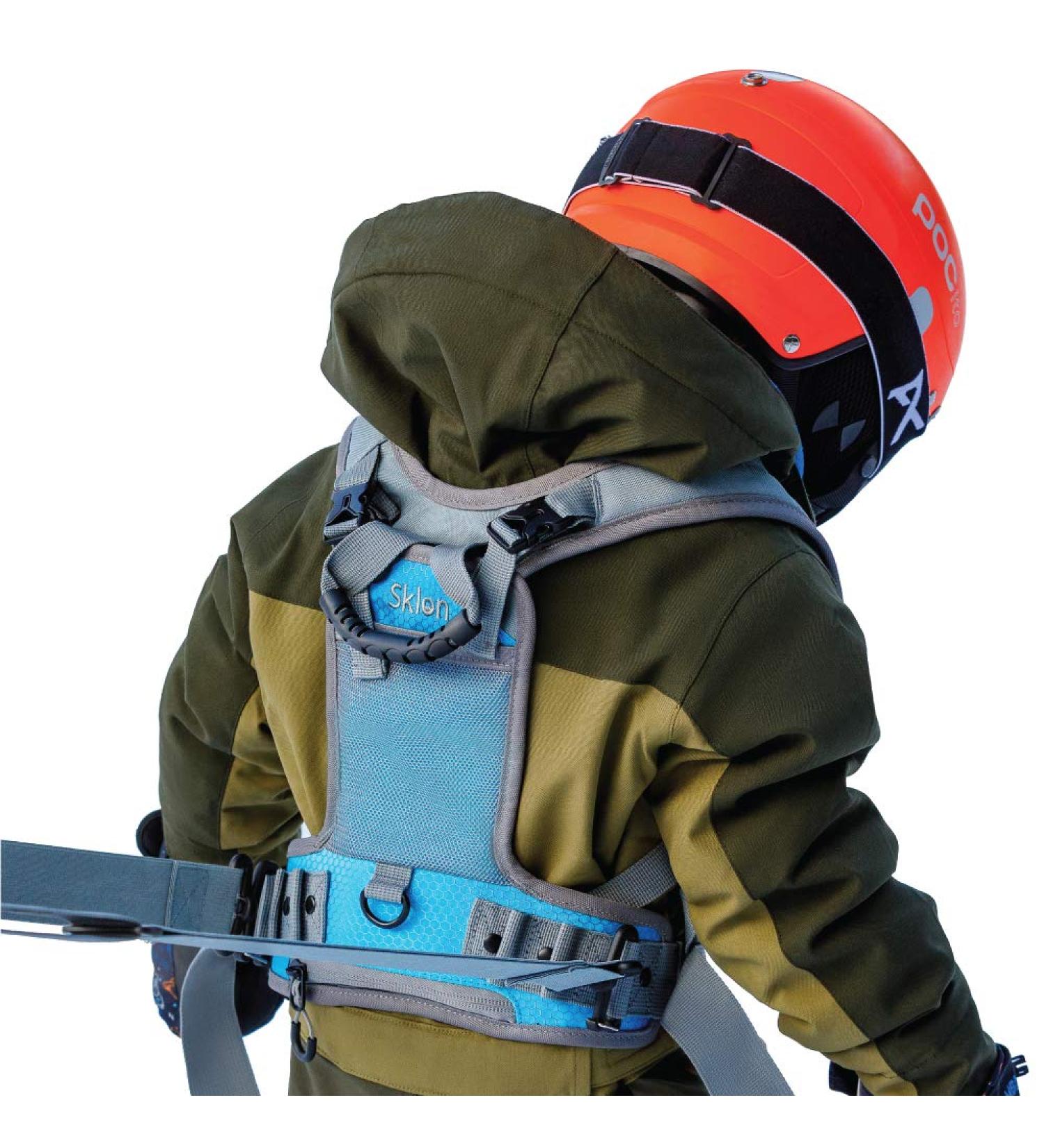 Sklon Ski and Snowboard Harness Trainer for Kids - Blue Frost | Teach Your Child Skiing and Snowboarding Fundamentals - Buy Online on SooperMarket.com