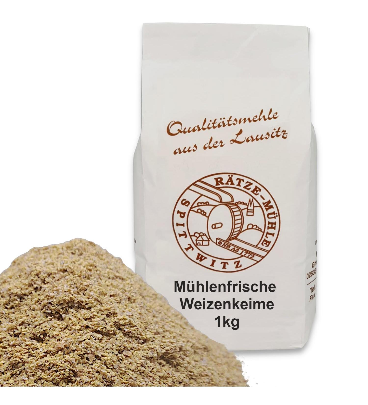 Mill-Fresh Wheat Germ 1kg | 100% Natural Raw & Untreated | R tze Mill Regional Superfood - Buy Online on SooperMarket.com