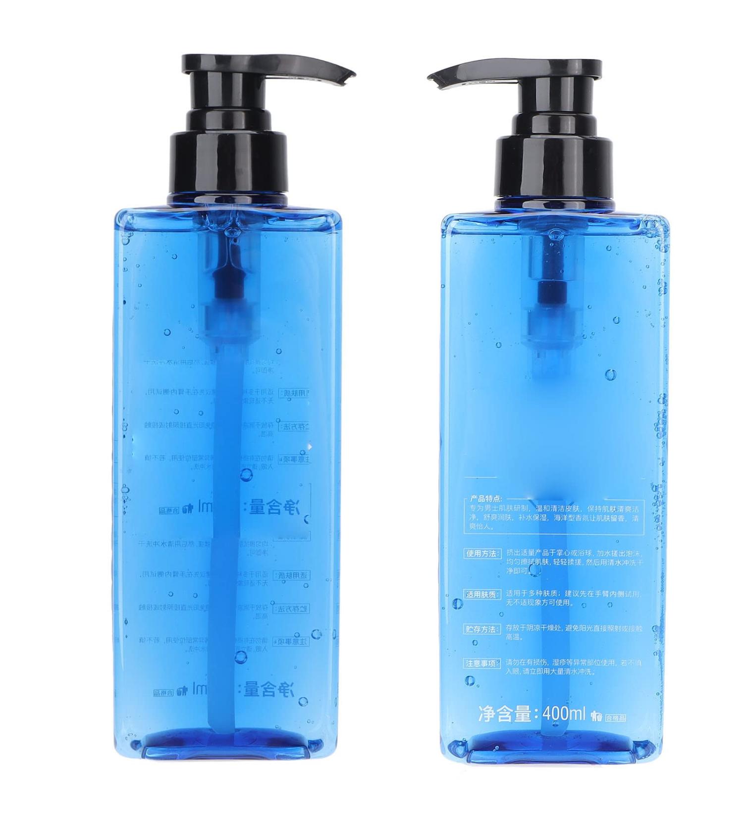 Skin Clear Wash Gel Men's Shower Gel Long Lasting Fragrance Refreshing Oil Control Moisturizing Skin Body Wash Moisturizing Shower Gels 400ml - Buy Online on SooperMarket.com
