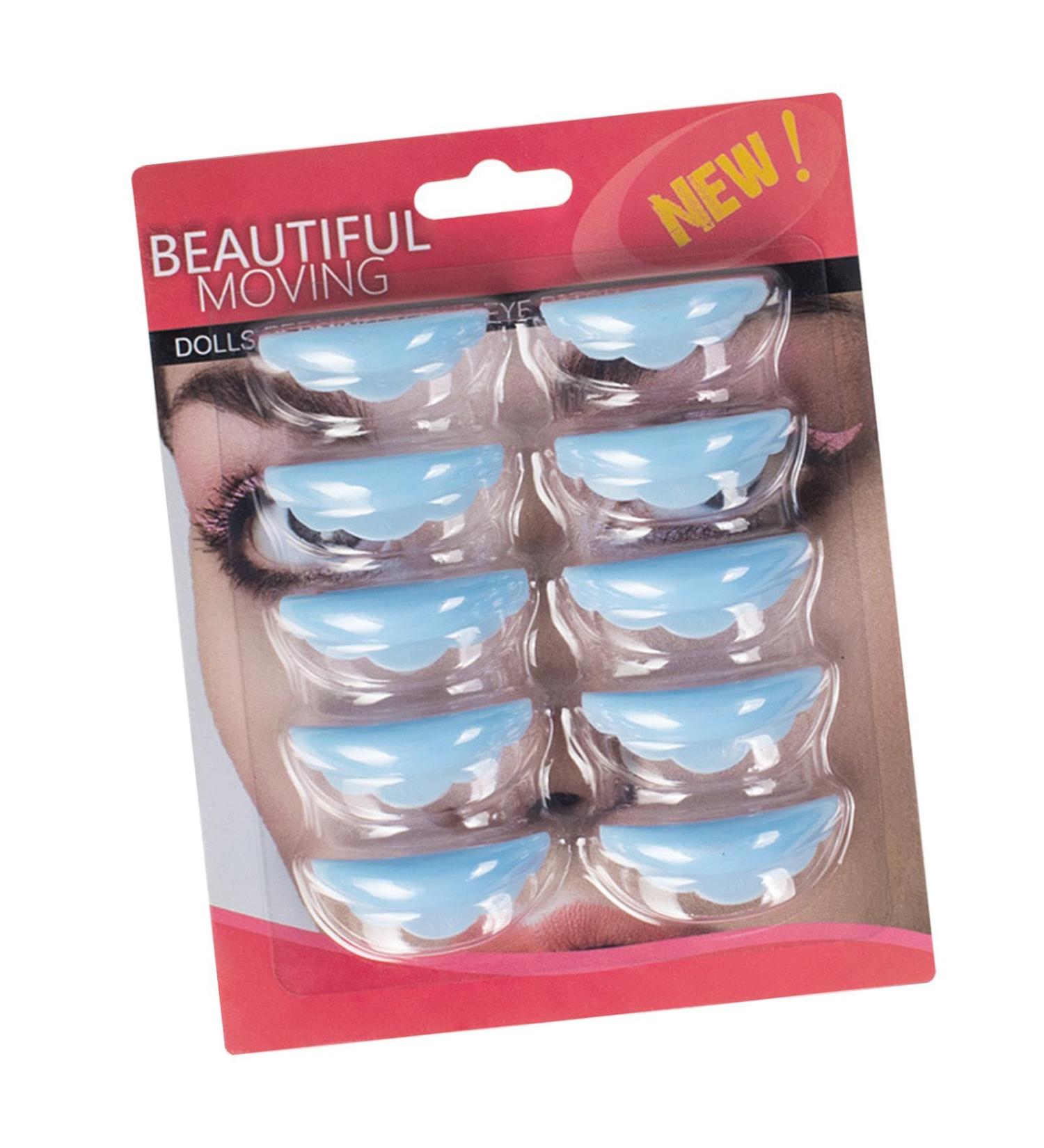 DASHIELL Silicone Eyelash Lift Pad 5 Pairs Lash Lifting Eye Pads - Reusable Silicone Eyelash Pad Lash Lift Supplies Lower Pads for Men Skin-Friendly - Buy Online on SooperMarket.com