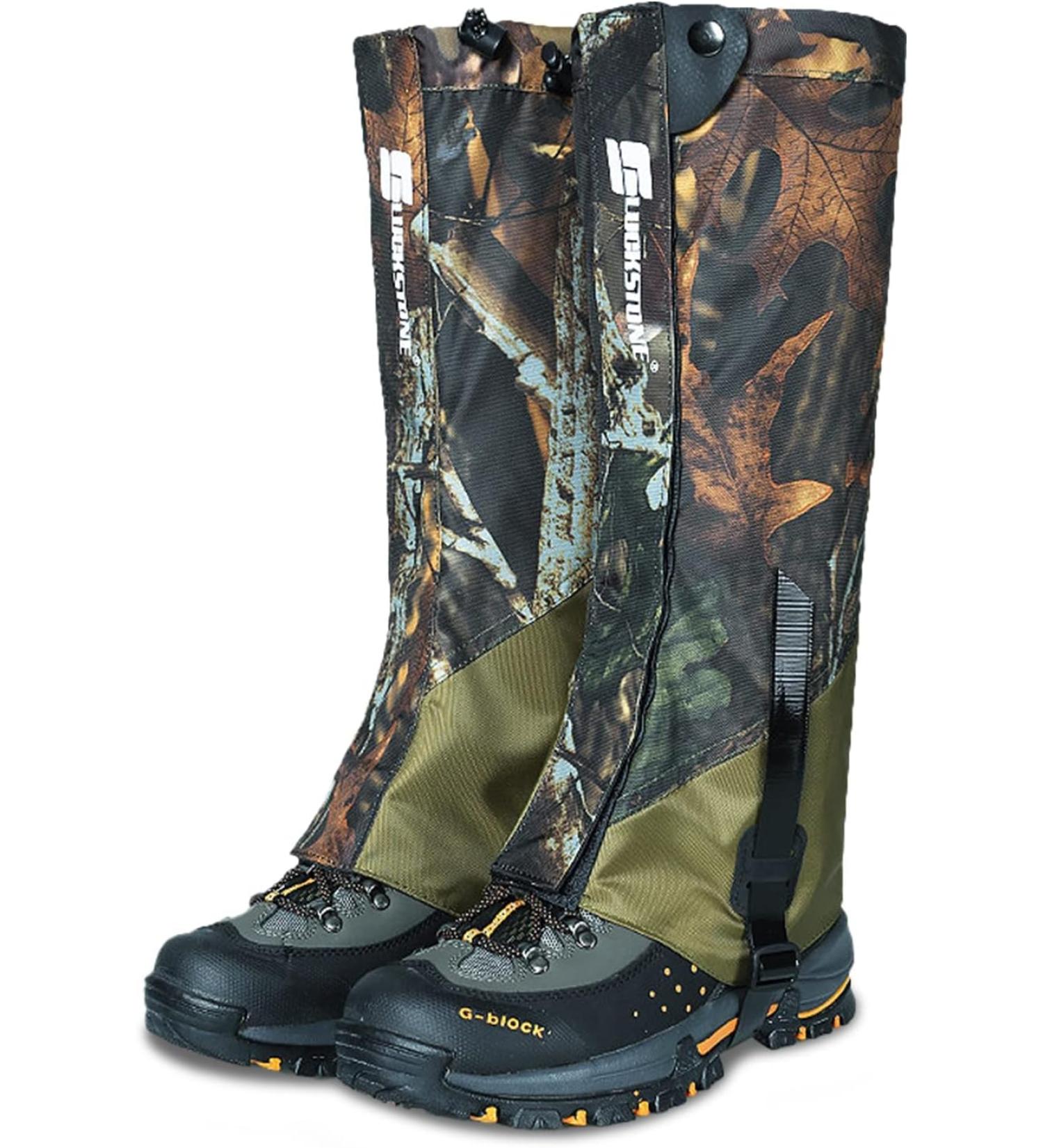 Aedcbaide Men's Gaiters - 900D Waterproof Oxford Raingaps with TPU Foot Belt | Ultra-Light Leg Protection for Snow Hiking & Outdoor Adventures - Buy Online on SooperMarket.com