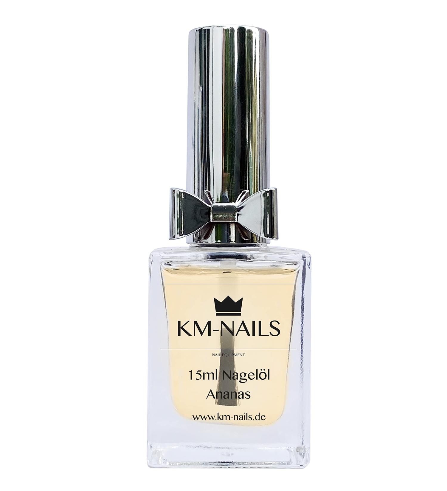 KM Nails Nail Oil 15ml Pineapple without Paraffin