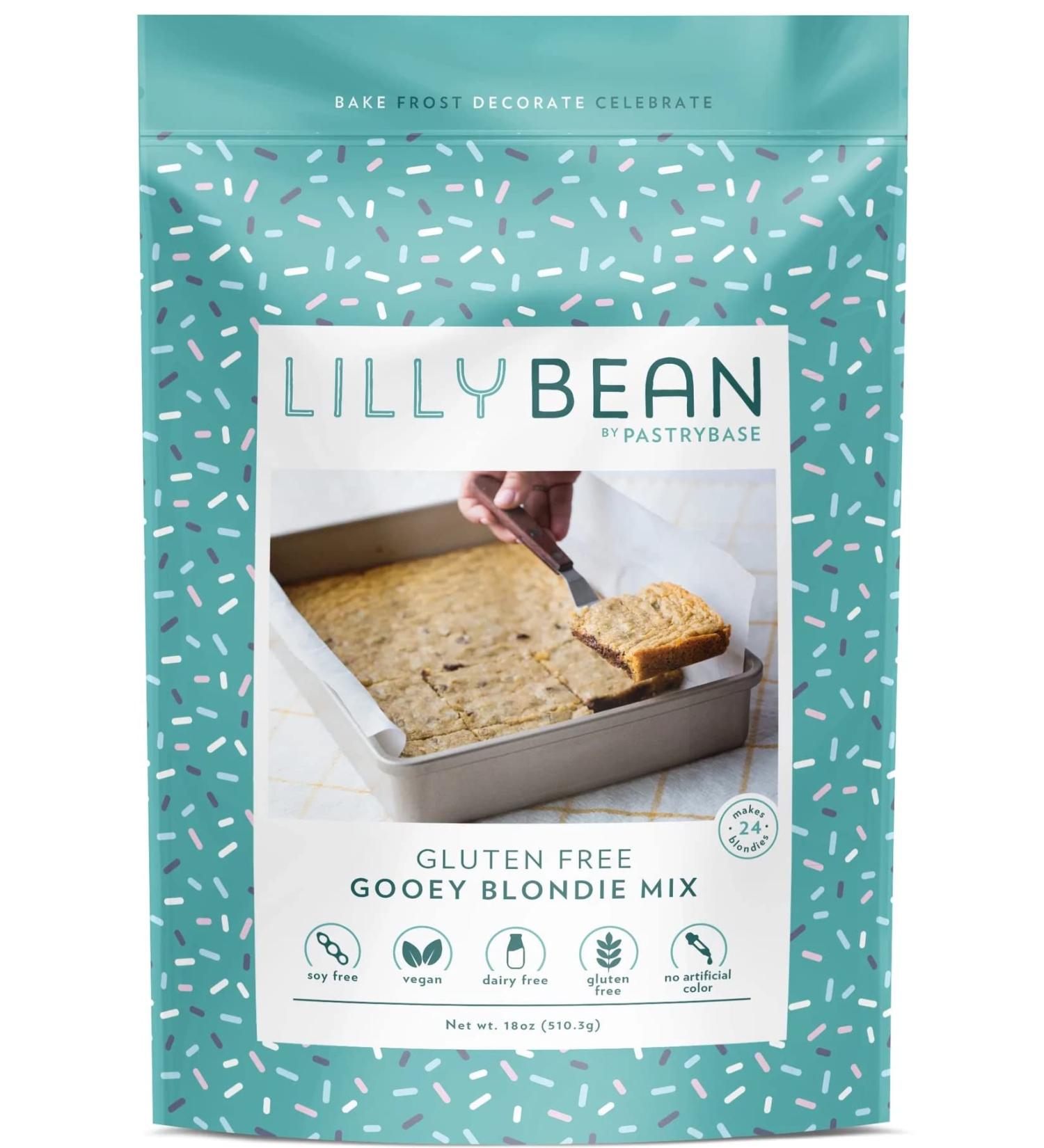 LillyBean Gooey Blondies Mix Gluten Free 283.5g (Pack of 1) - Buy Online on SooperMarket.com