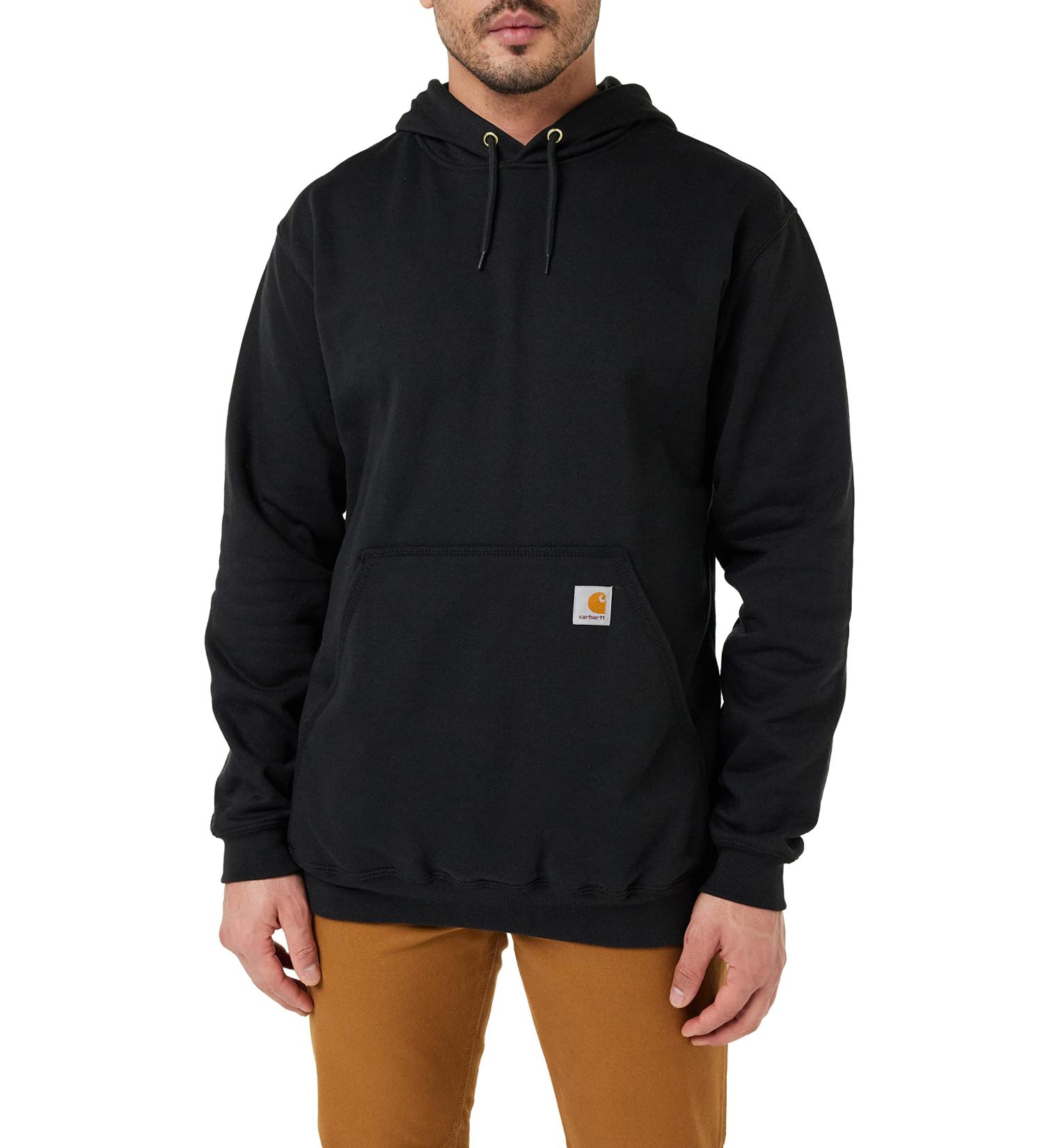 Carhartt Men's Loose Fit Midweight Sweatshirt - Large, Black - Buy Online on SooperMarket.com