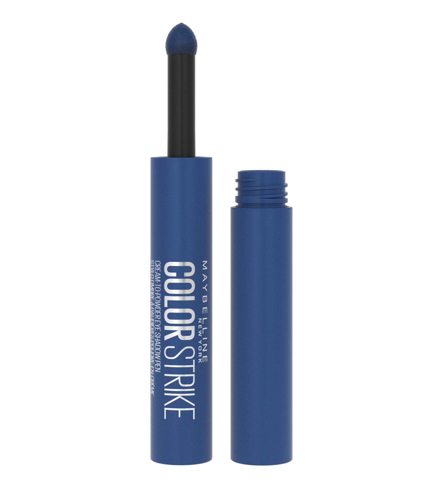 Maybelline New York Color Strike Eye Shadow Pen, Cream to Powder Finish - Ace 65 - 0.012 Fl Oz - Buy Online on SooperMarket.com