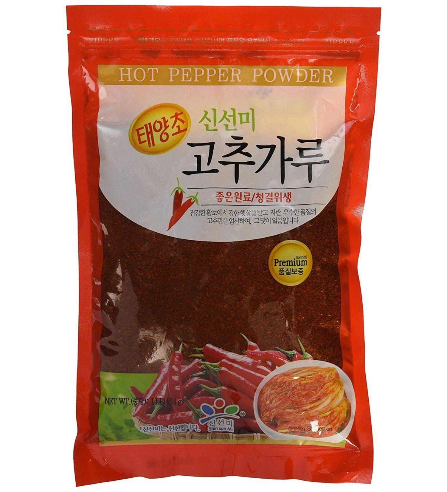 Premium Korean Red Pepper Coarse Powder - 1 Pound (Pack of 1) - Buy Online on SooperMarket.com