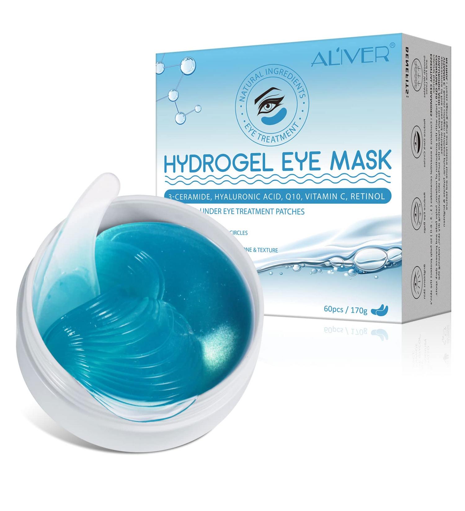 Eyes Pads Eye Mask with Hyaluronic Acid & Collagen 30 Pairs | Combat Dark Circles Puffiness & Wrinkles | Moisturizing Eye Treatment - Buy Online on SooperMarket.com
