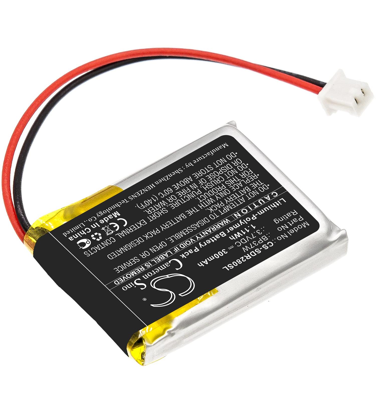 Replacement Battery for Dogtra 280C 282C Trainers ARC - BP37W 300mAh/3.7V | International Shipping - Buy Online on SooperMarket.com