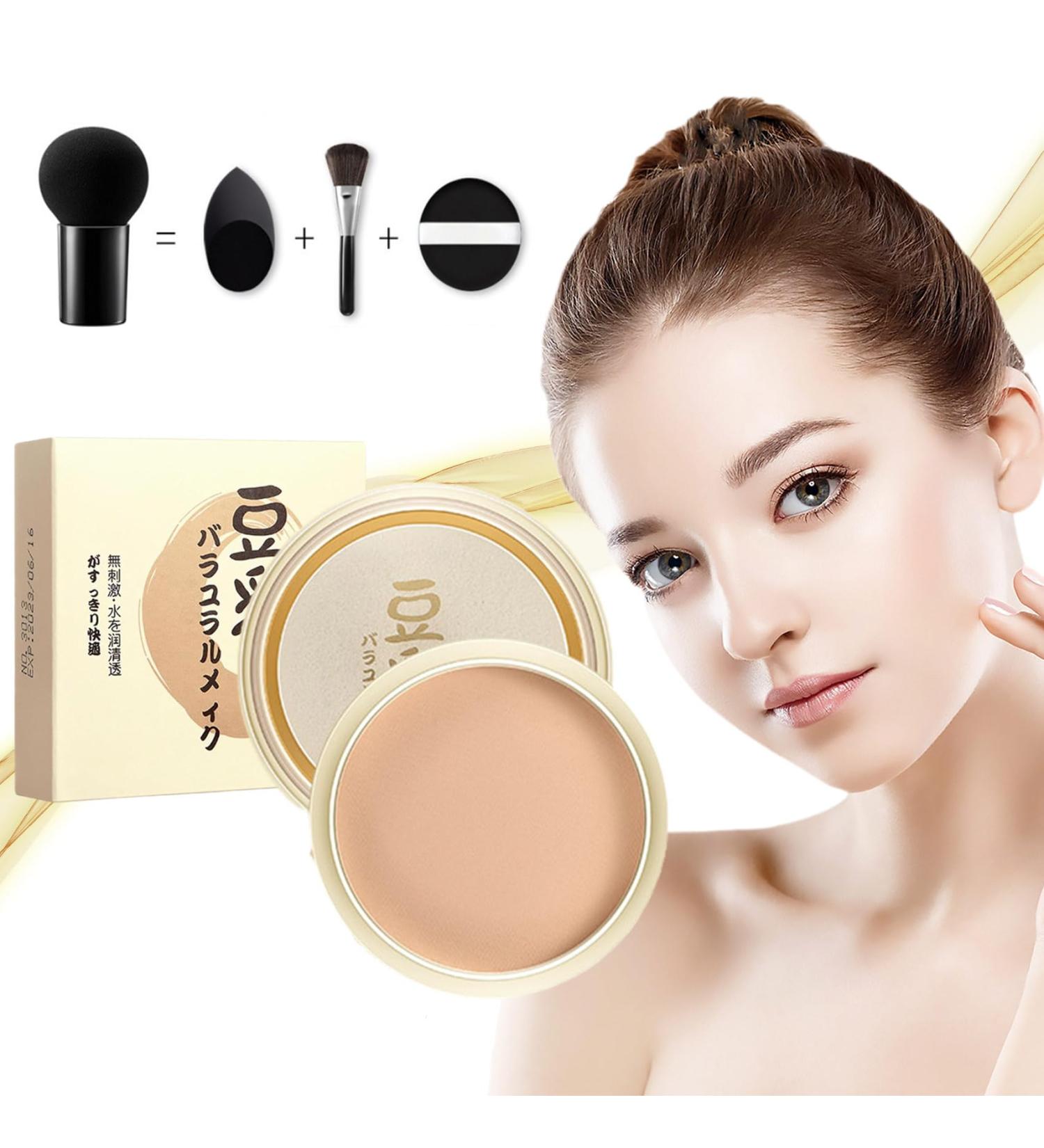 Concealing And Setting Soy Milk Powder Japanese Concealer Soybean Milk Powder (02# Natural) - Buy Online on SooperMarket.com