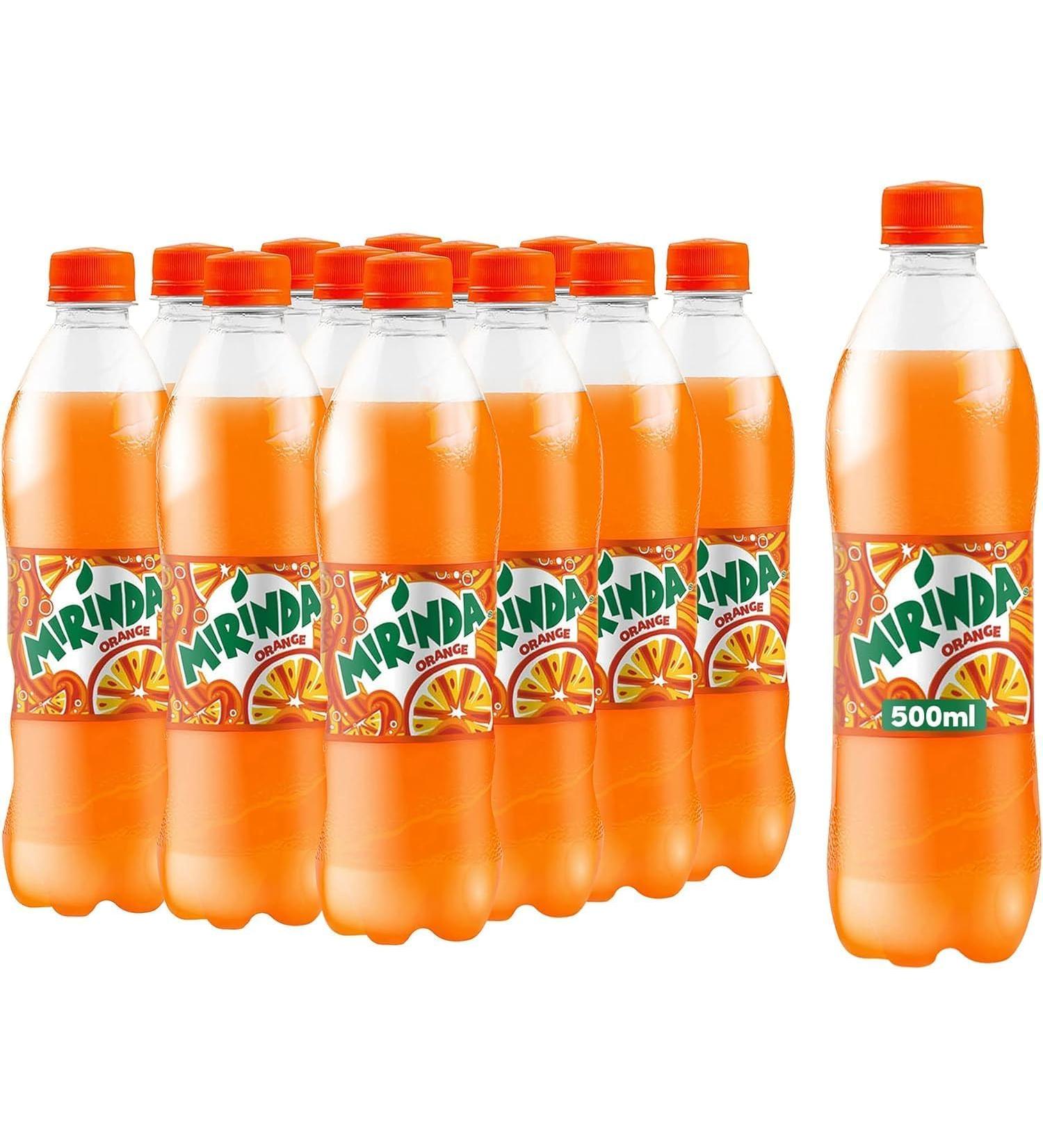 MIRINDA ORANGE Flavour 12 x 500ml - Buy Online on SooperMarket.com