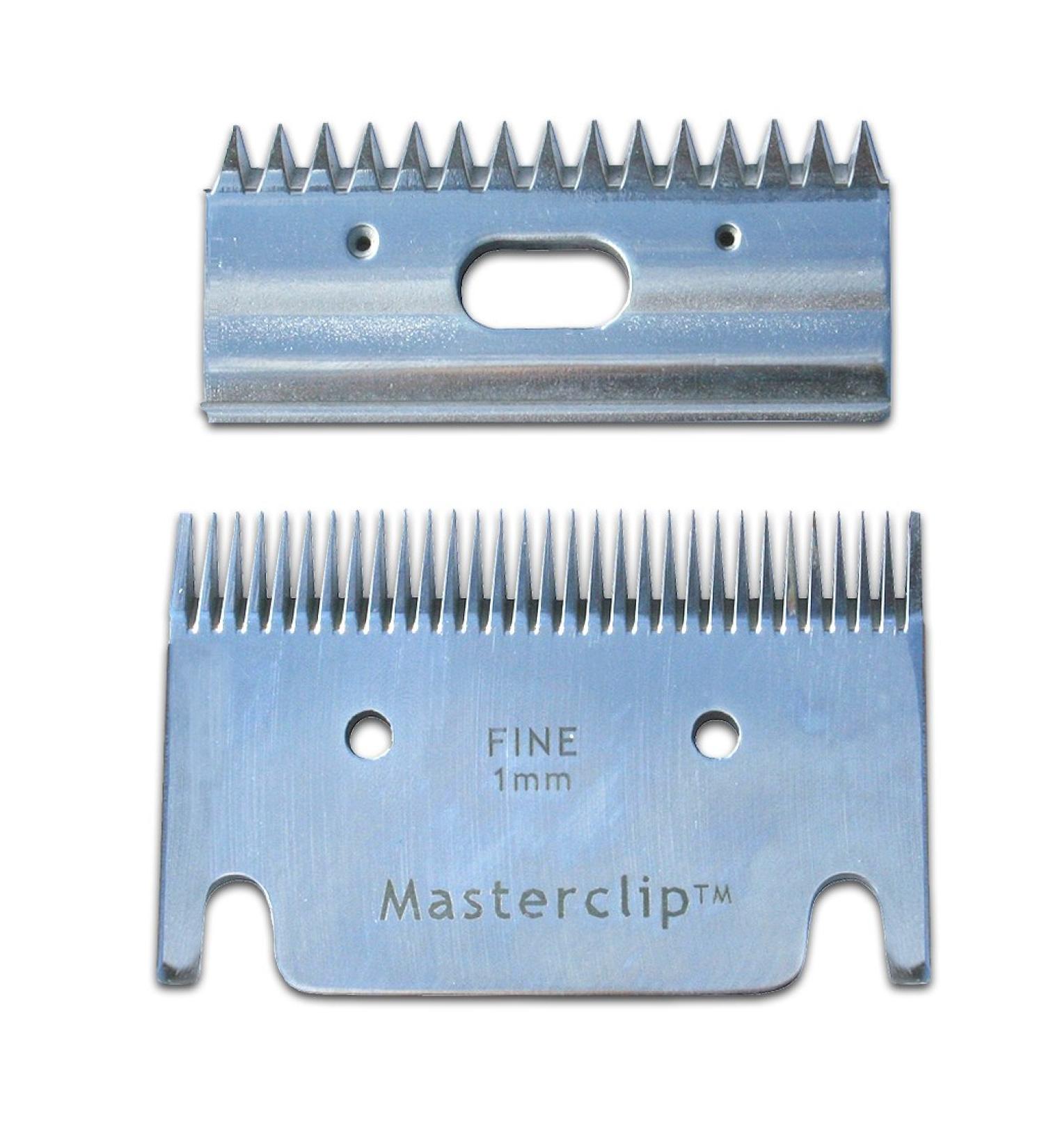 Masterclip Horse Clipping Blades Fit Liveryman Calypso Heiniger Dextella Maxtra (1mm Fine Cut)