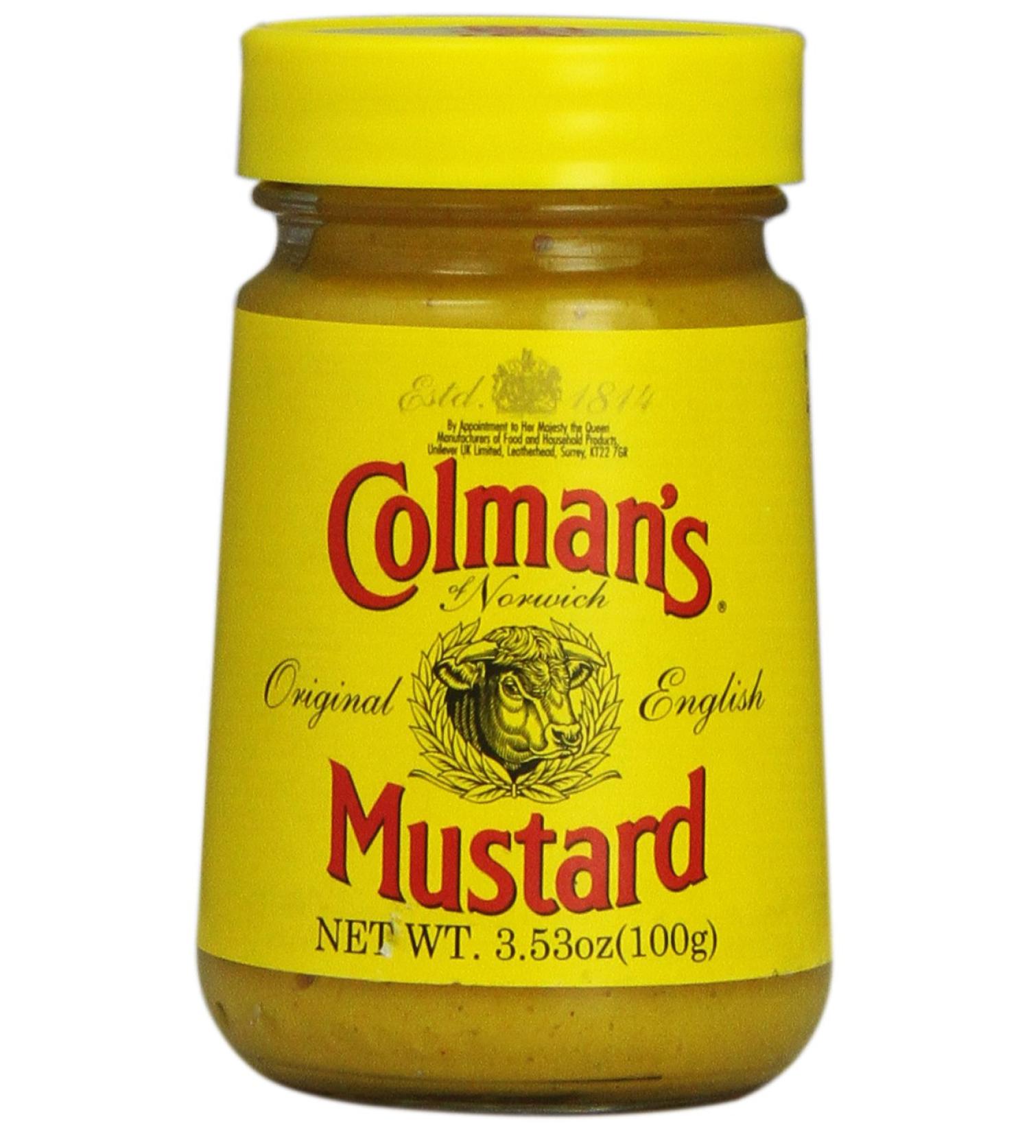 Colman's Mustard Glass Jar Original 28 Ounce - Pack of 8 - Buy Online on SooperMarket.com