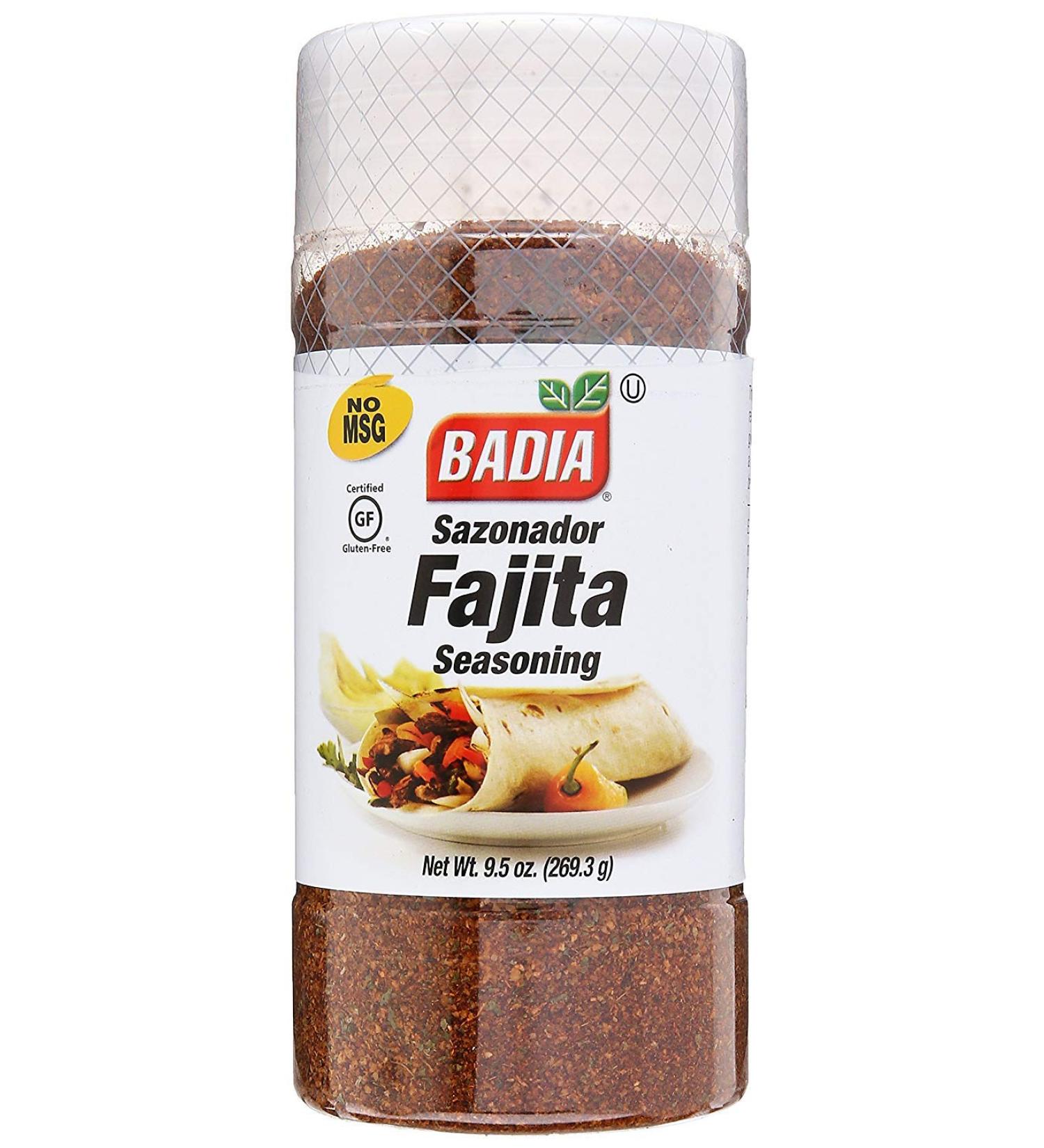 Badia Fajita Seasoning 9.5 oz - Authentic Mexican Flavor for Delicious Fajitas - Buy Online on SooperMarket.com