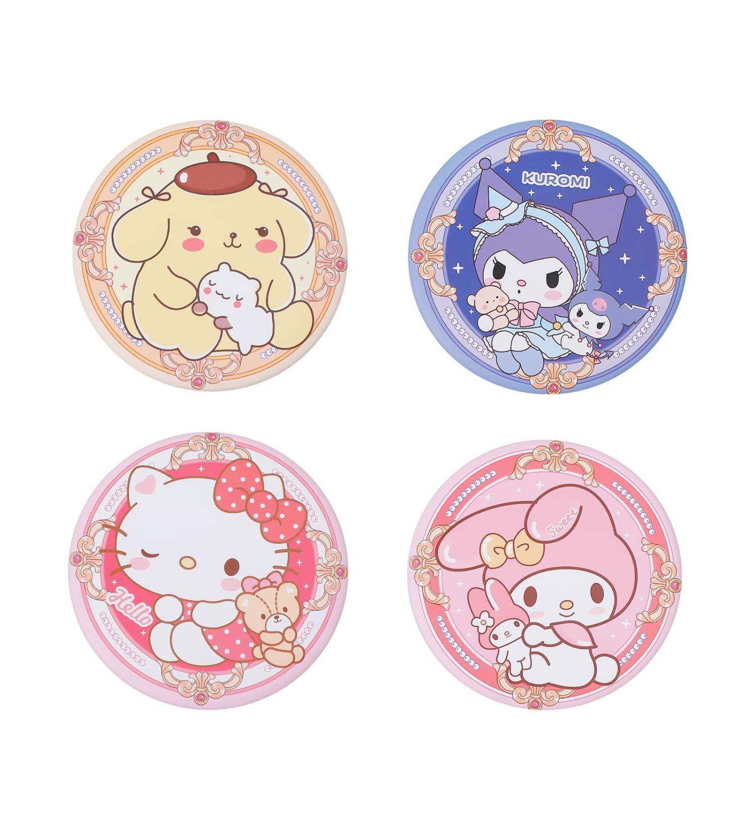Kitty Cartoon Mirror - Cute Mini Pocket Travel Makeup Mirror for Girls and Women - Buy Online on SooperMarket.com
