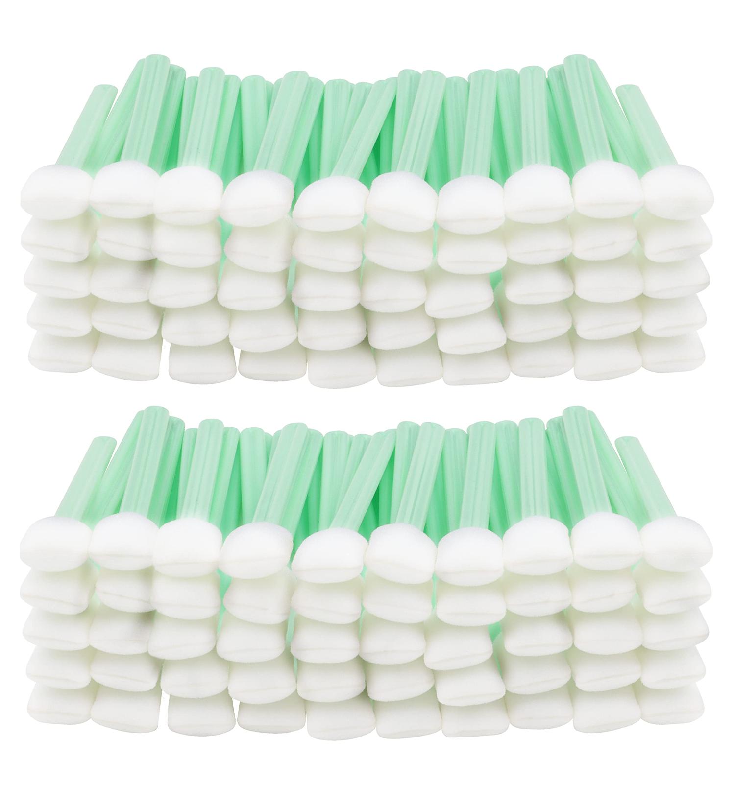 Buy Belle Vous Long Sterile Cleaning Sticks (100pcs) - Angular Cotton Swabs for Inkjet Printer Camera & Lens Cleaning 12.8 x 1.5 cm - Buy Online on SooperMarket.com