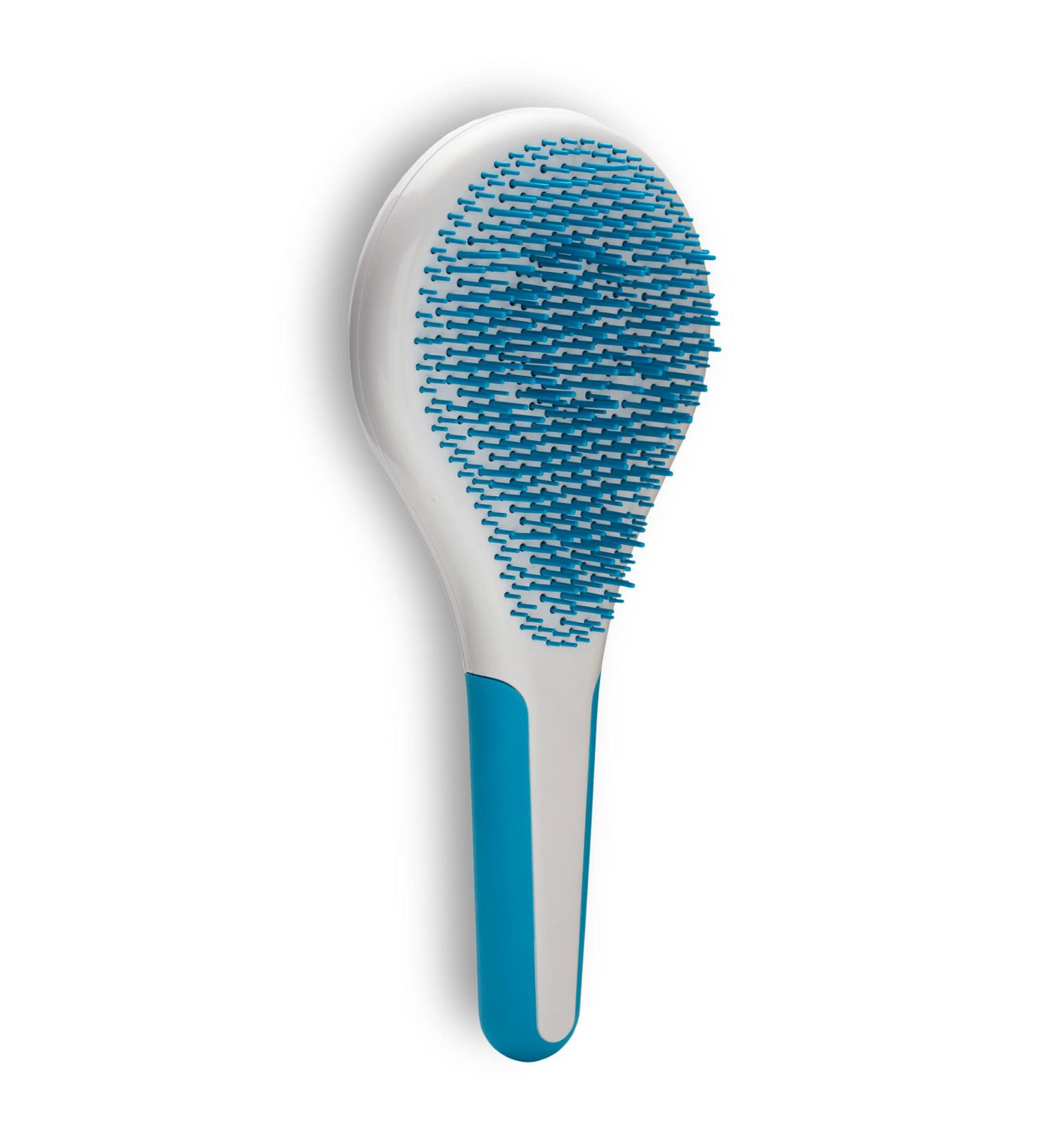 Michel Mercier Spa Brush - Detangling Hair Brush for Wet or Dry Hair - Shower Detangler for Women & Men - Thick Hair - Blue - Buy Online on SooperMarket.com