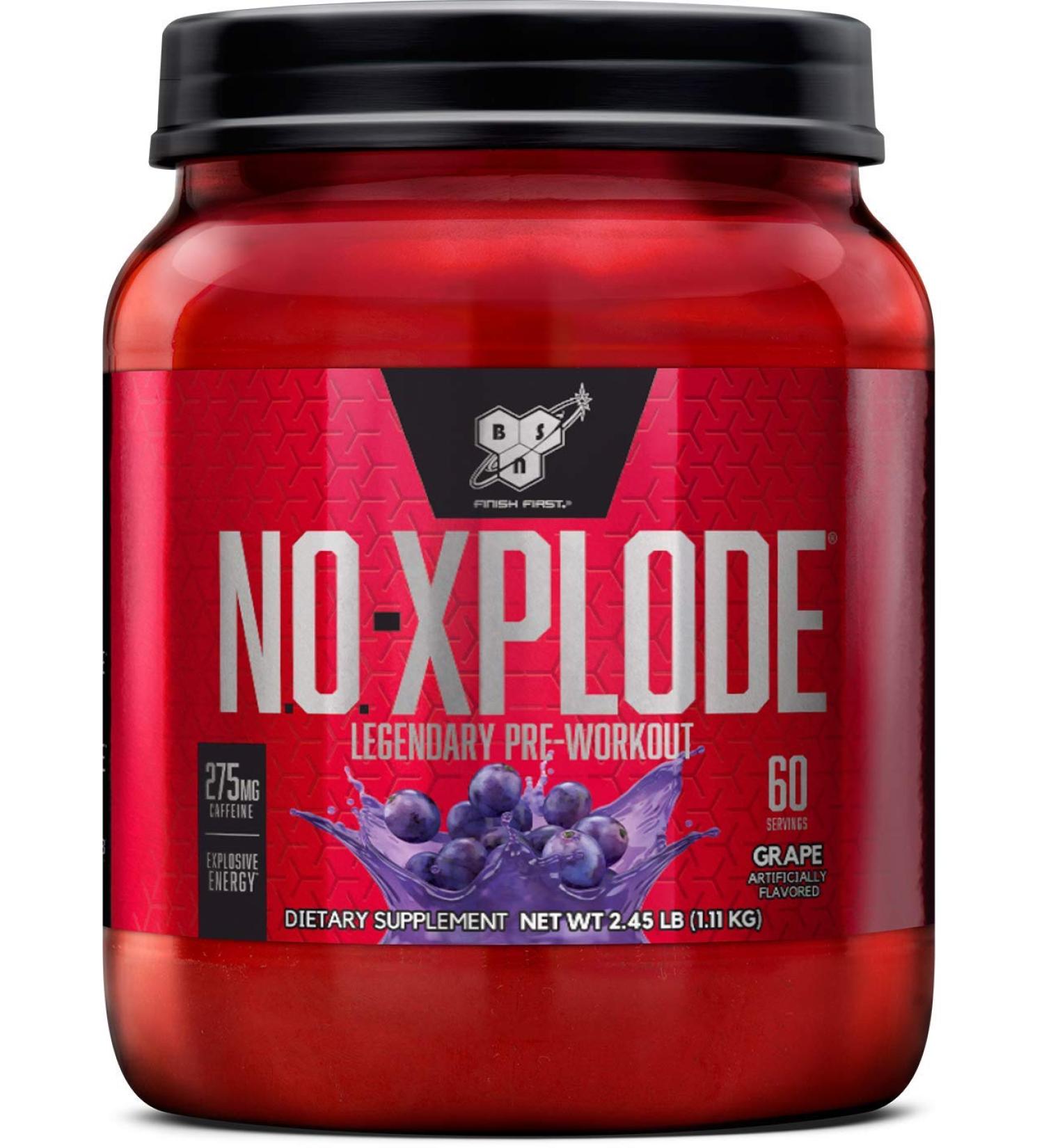 BSN N.O.-Xplode (60 Servings, Grape)