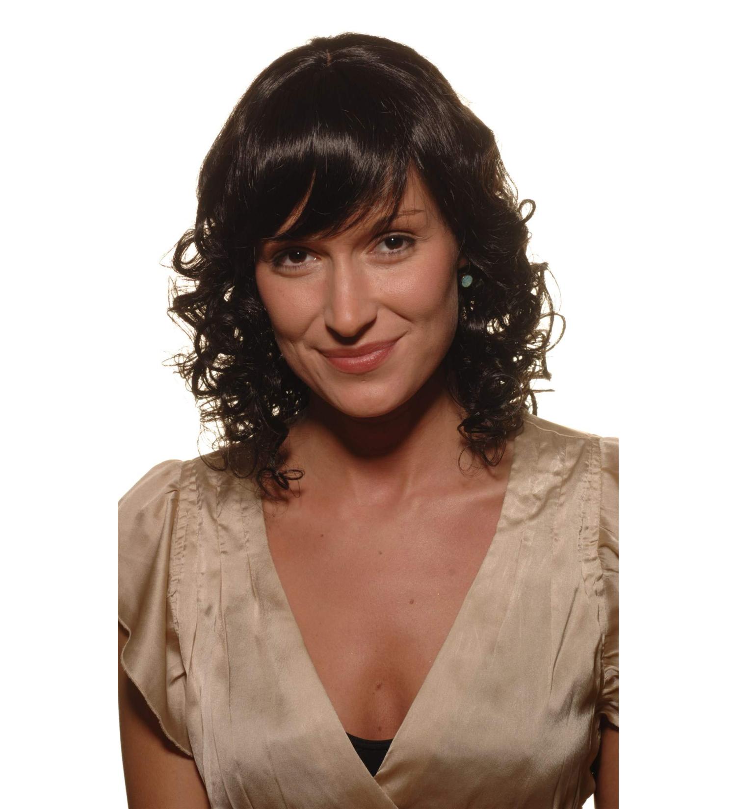WIG ME UP MC008-2 Black Medium-Long Curly Hair Wig - Gothic Style for International Shipping - Buy Online on SooperMarket.com