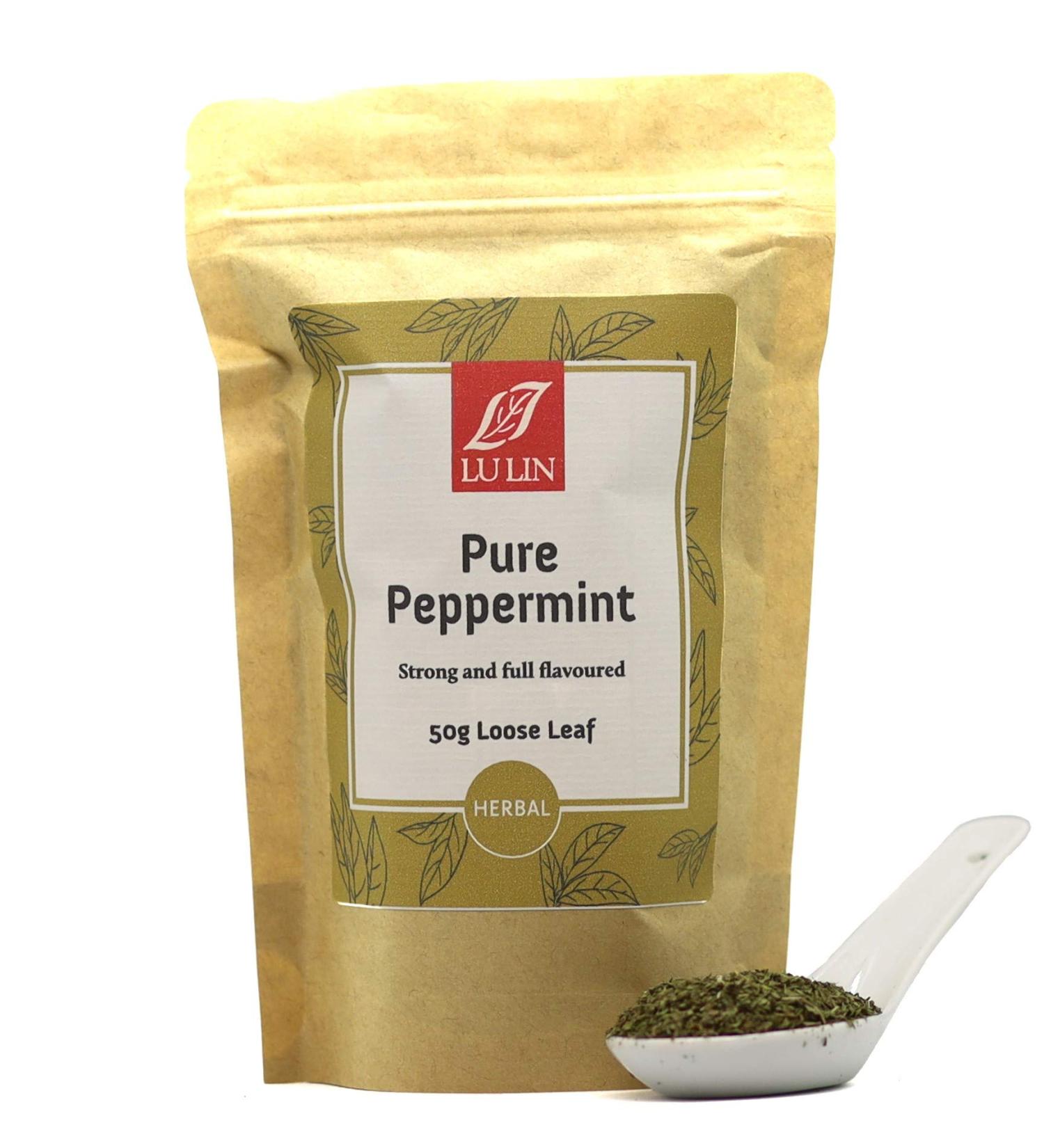LuLin Teas Pure Peppermint Loose Tea 50 g Loose Tea 50 g - Buy Online on SooperMarket.com