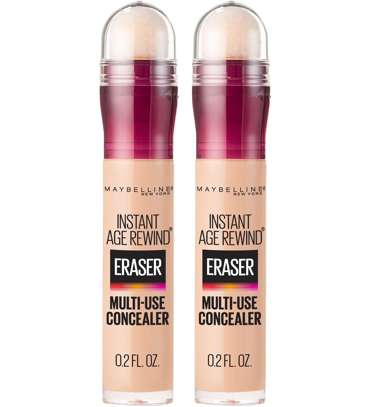 Maybelline Instant Age Rewind Eraser Dark Circles Concealer Light 0.2 Fl Oz - 2 Pack - Buy Online on SooperMarket.com